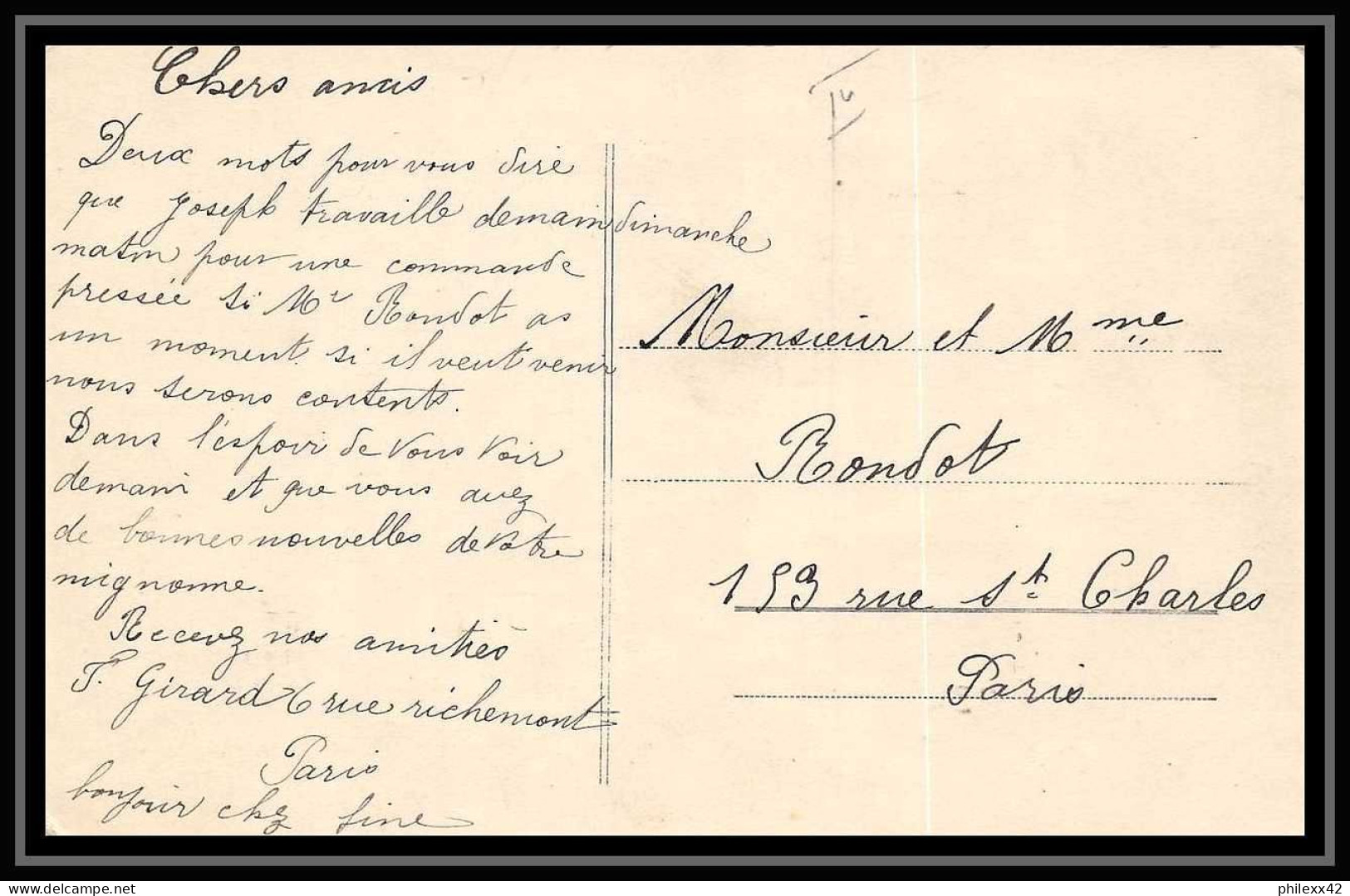 5830/ Carte Maximum France N° 138 Semeuse Style Porte Timbre Sur Semeuse TTB Rare 1908 - ...-1929