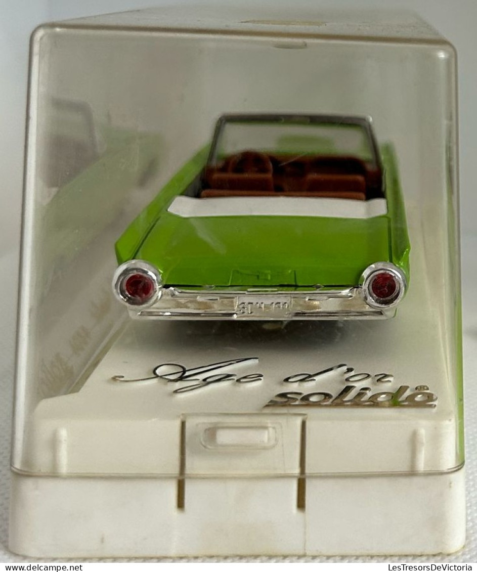 MODELISME - Age D Or - Solido - Ford T Bird - 1961 - Cabriolet - 4504 - Emballage D Origine - Schaal 1:160