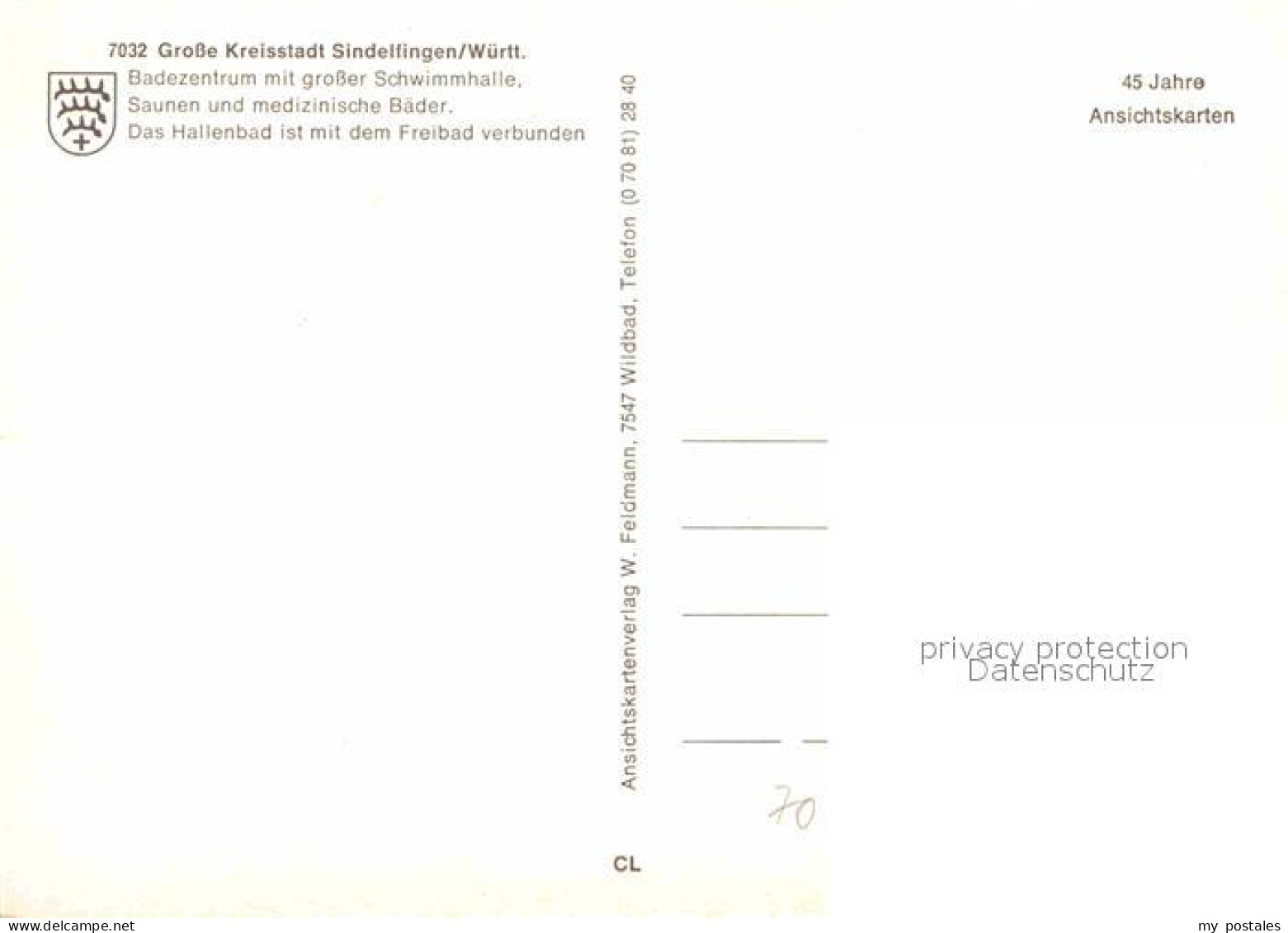 Sindelfingen Badezentrum Schwimmhalle - Sindelfingen