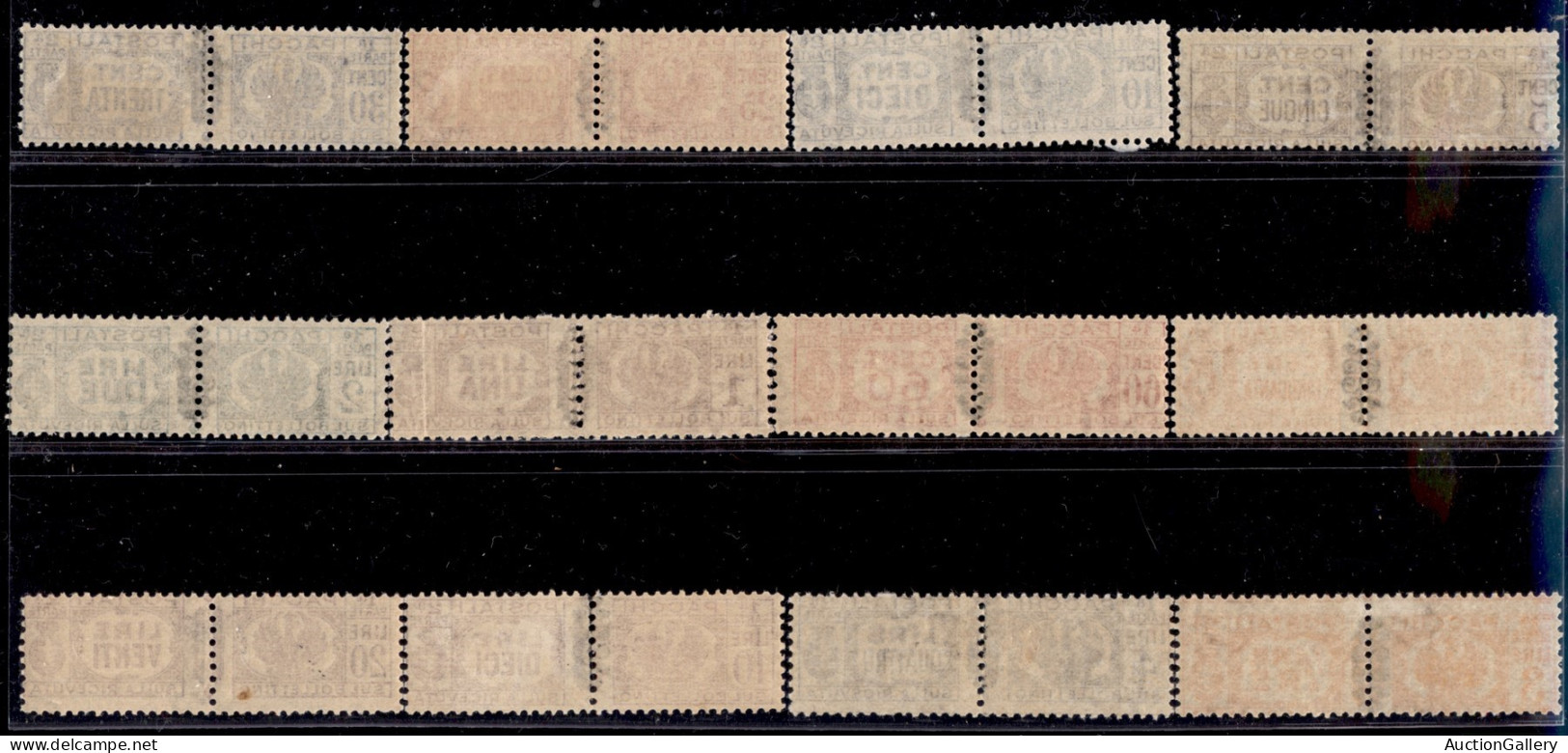 Luogotenenza - 1945 - Pacchi Postali (48/59) - Serie Completa - Gomma Originale - Other & Unclassified