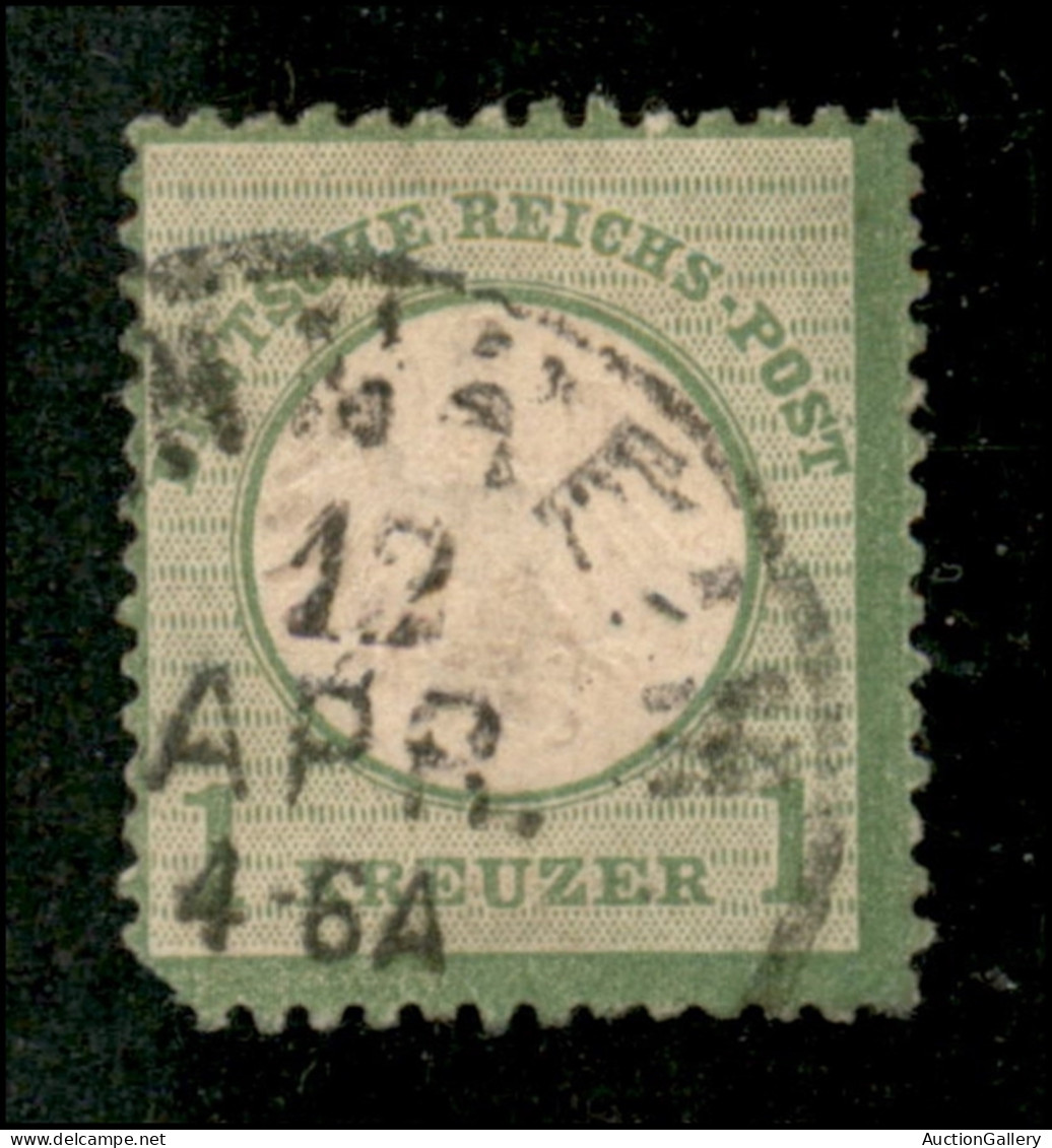 Germania - 1872 - 1 Kreuzer Aquila Scudo Piccolo (7) - Usato - Autres & Non Classés