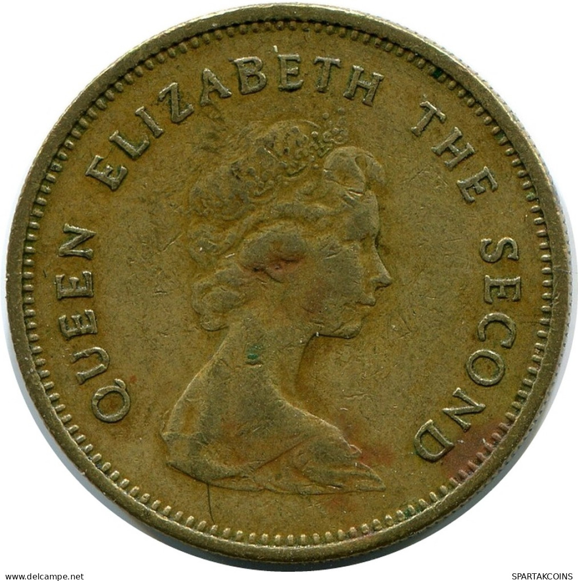 5 CENTS 1977 HONG KONG Moneda #BA156.E.A - Hong Kong