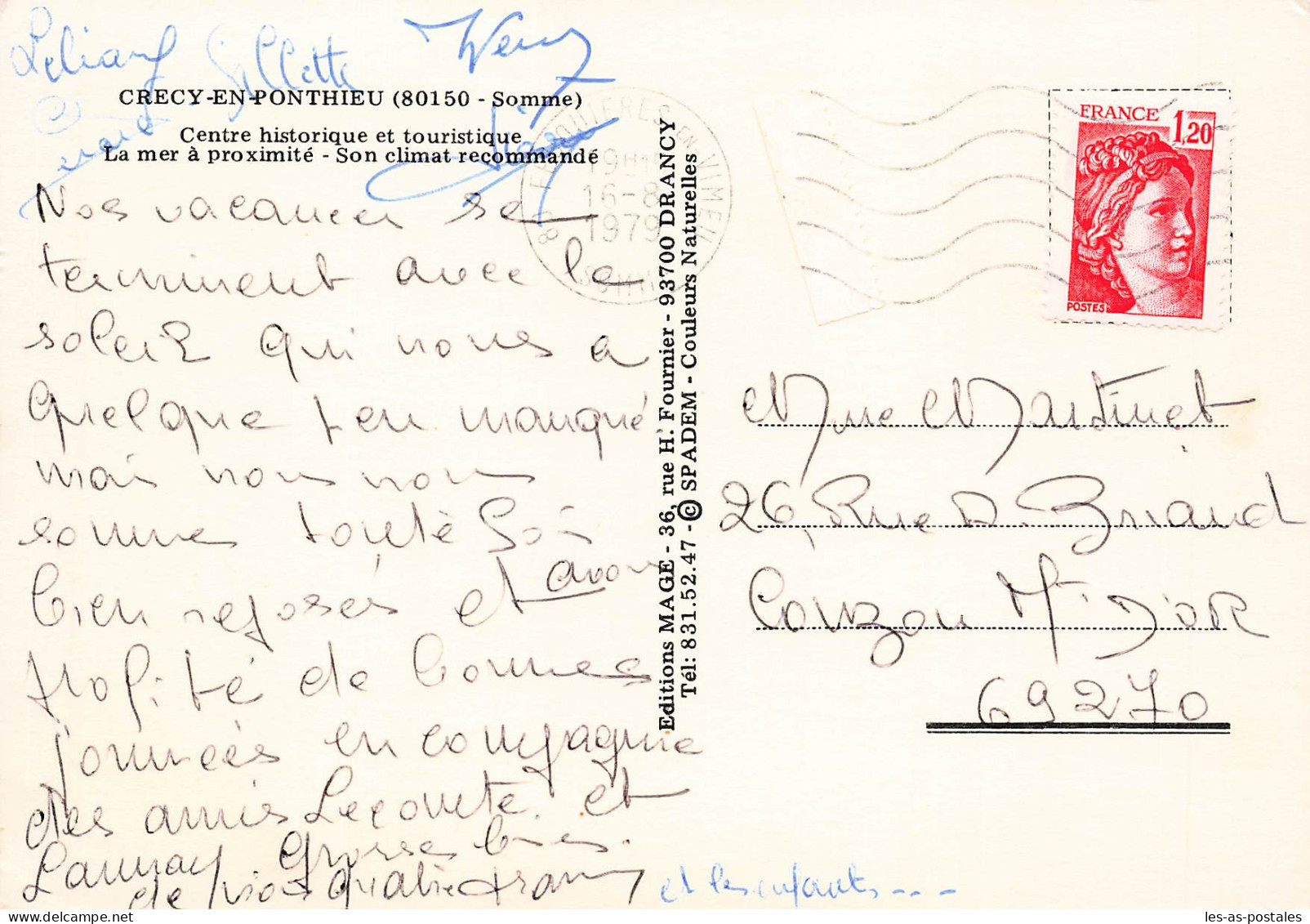 80 CRECY EN PONTHIEU - Crecy En Ponthieu