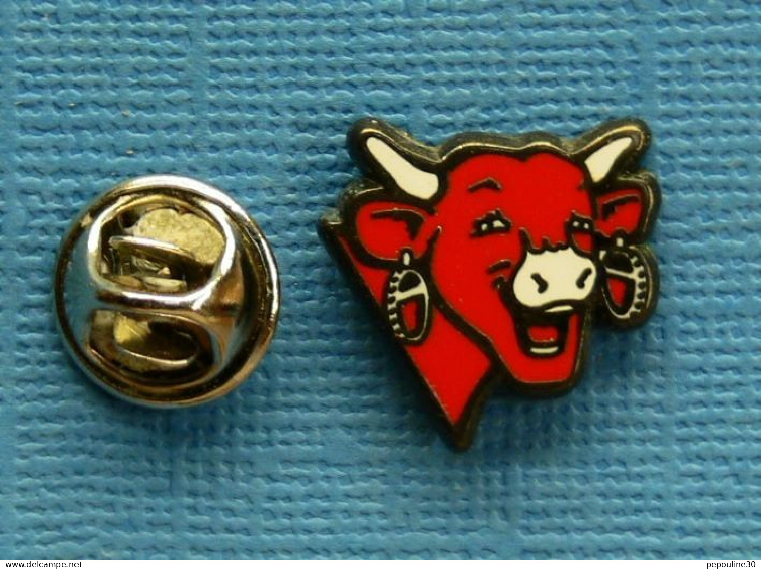 1 PIN'S // ** FROMAGE " LA VACHE QUI RIT " ** . (Arthus Bertrand Paris) - Arthus Bertrand