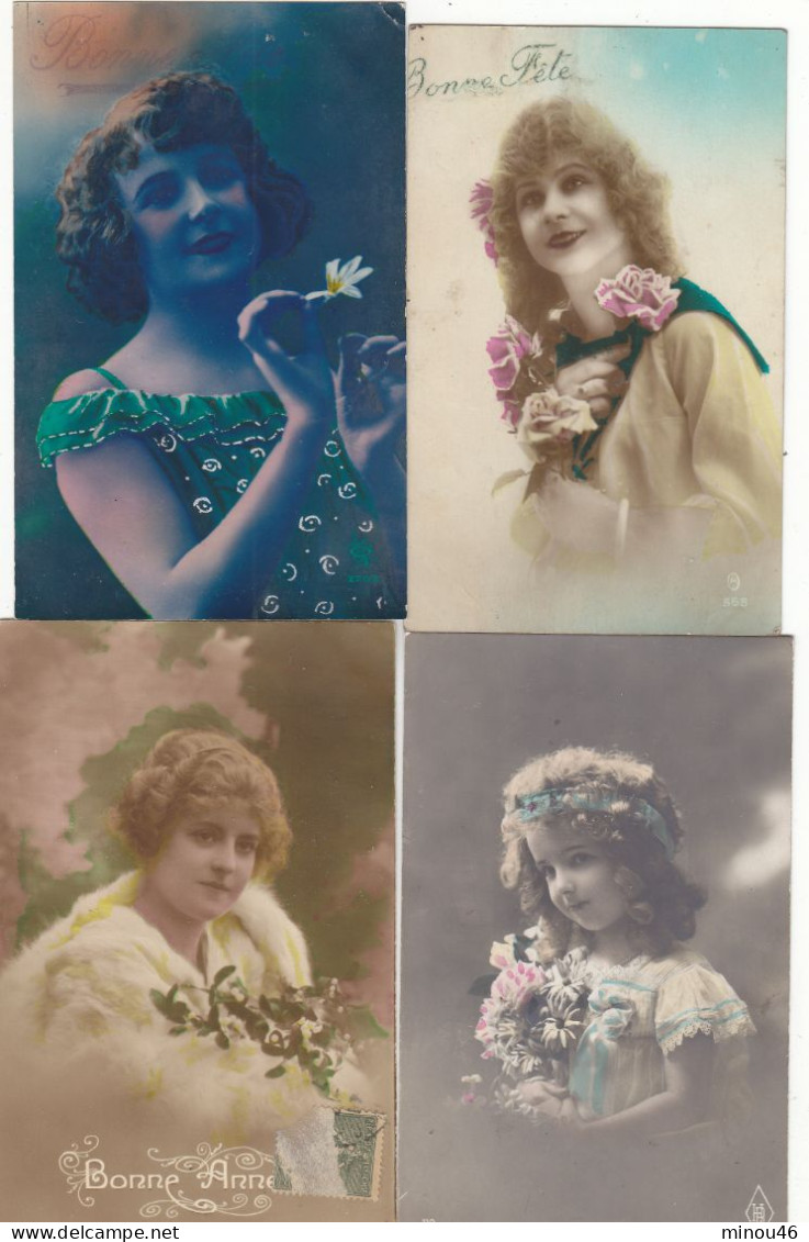 LOT 7  DE 1000 CPA FANTAISIES .AVEC DE NOMBREUSES CARTES RARES OU NON TROUVEES. B.ETAT.PETIT PRIX.VOIRS SCANS ET DESC