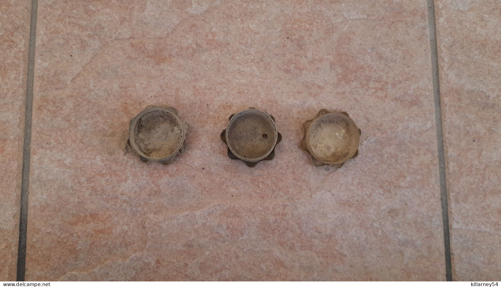 Lot 3 Bouchons Grenades à Manche WW1 - Decorative Weapons