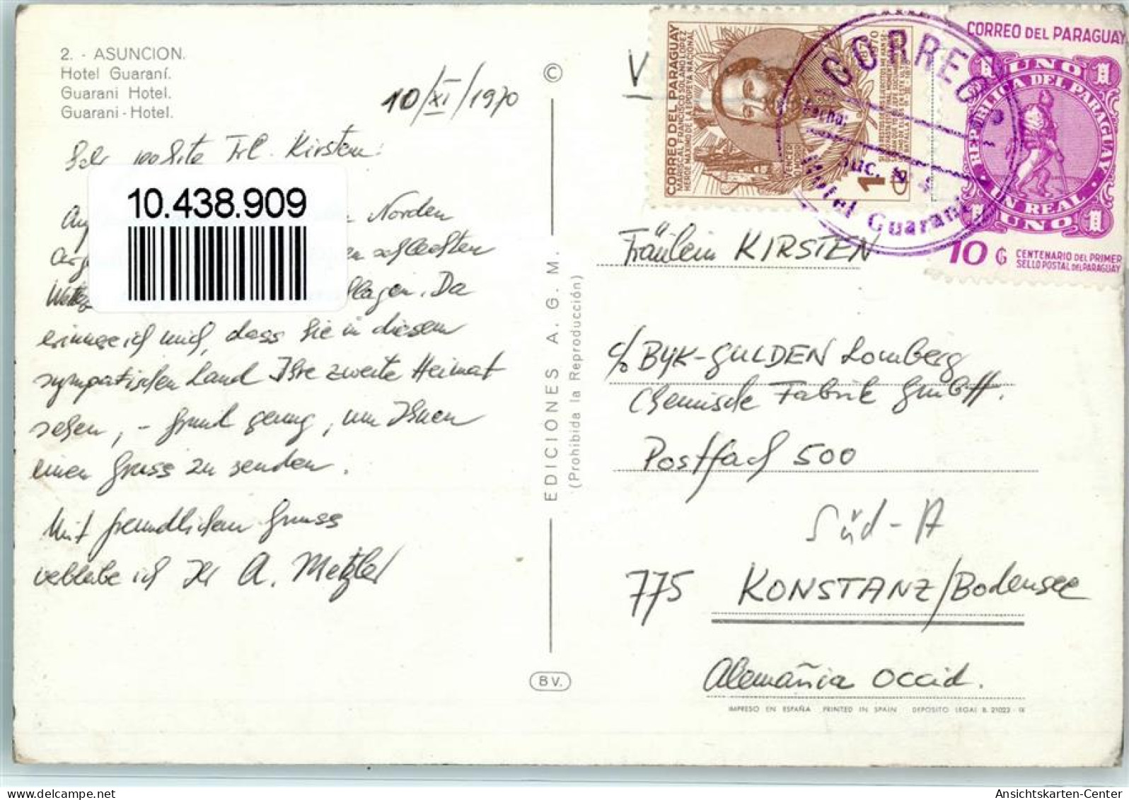 10438909 - Asunción - Paraguay