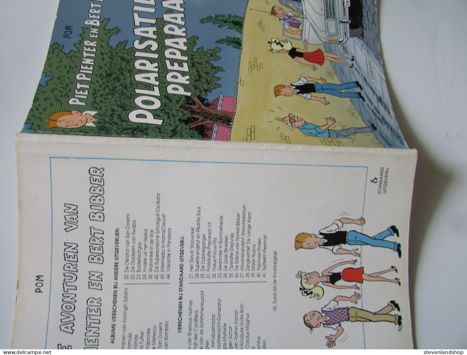 PIET PIENTER EN BERT BIBBER ; POLARISATIE - PREPARAAT XX - Piet Pienter En Bert Bibber