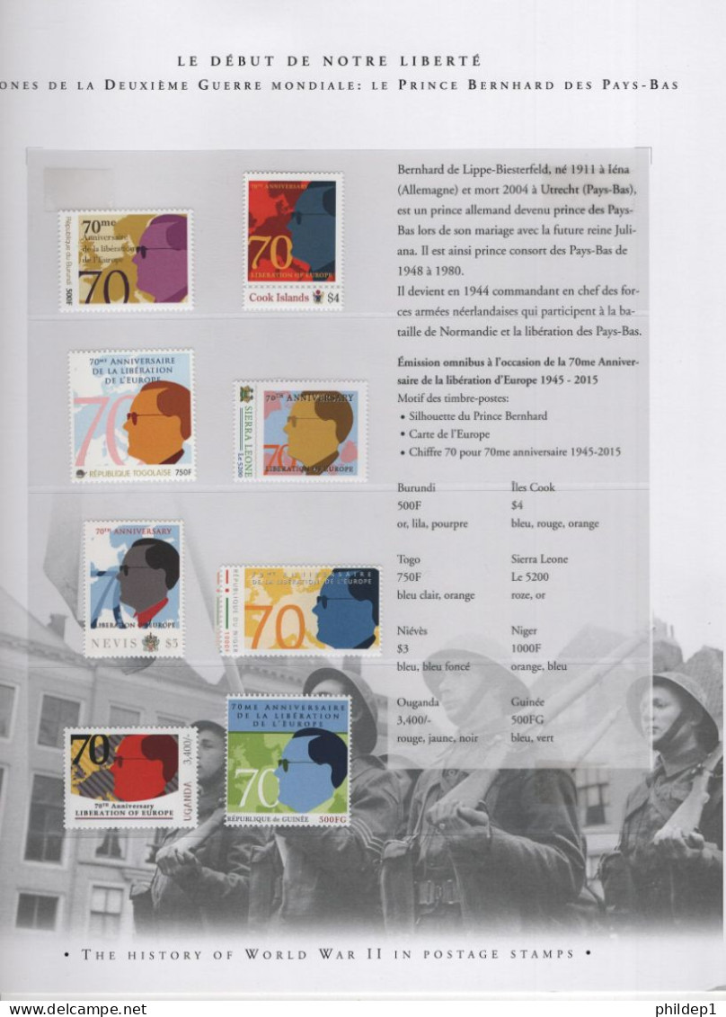 2de Guerre mondiale libération des Pays-Bas dans un superbe album