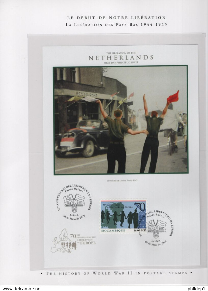 2de Guerre mondiale libération des Pays-Bas dans un superbe album