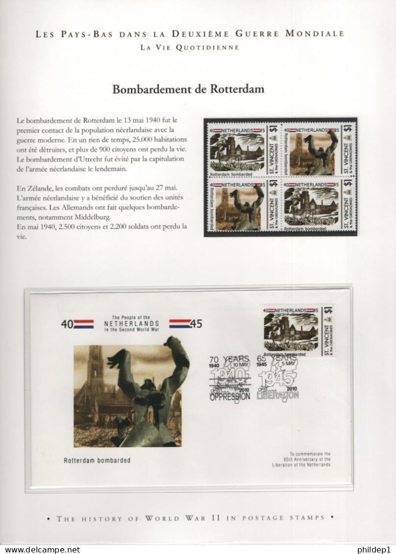 2de Guerre mondiale libération des Pays-Bas dans un superbe album