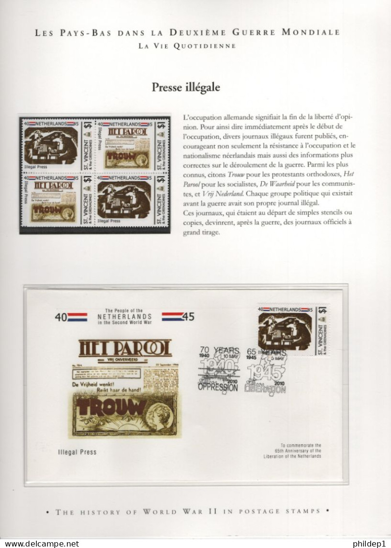 2de Guerre mondiale libération des Pays-Bas dans un superbe album