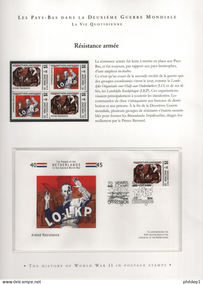 2de Guerre mondiale libération des Pays-Bas dans un superbe album