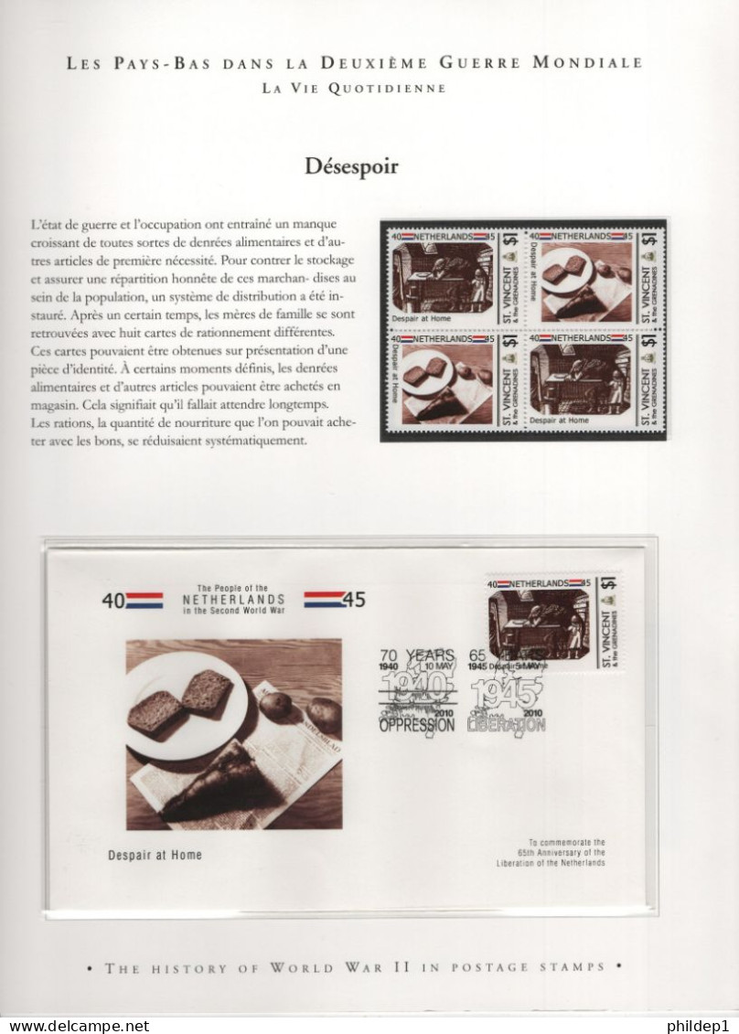 2de Guerre mondiale libération des Pays-Bas dans un superbe album
