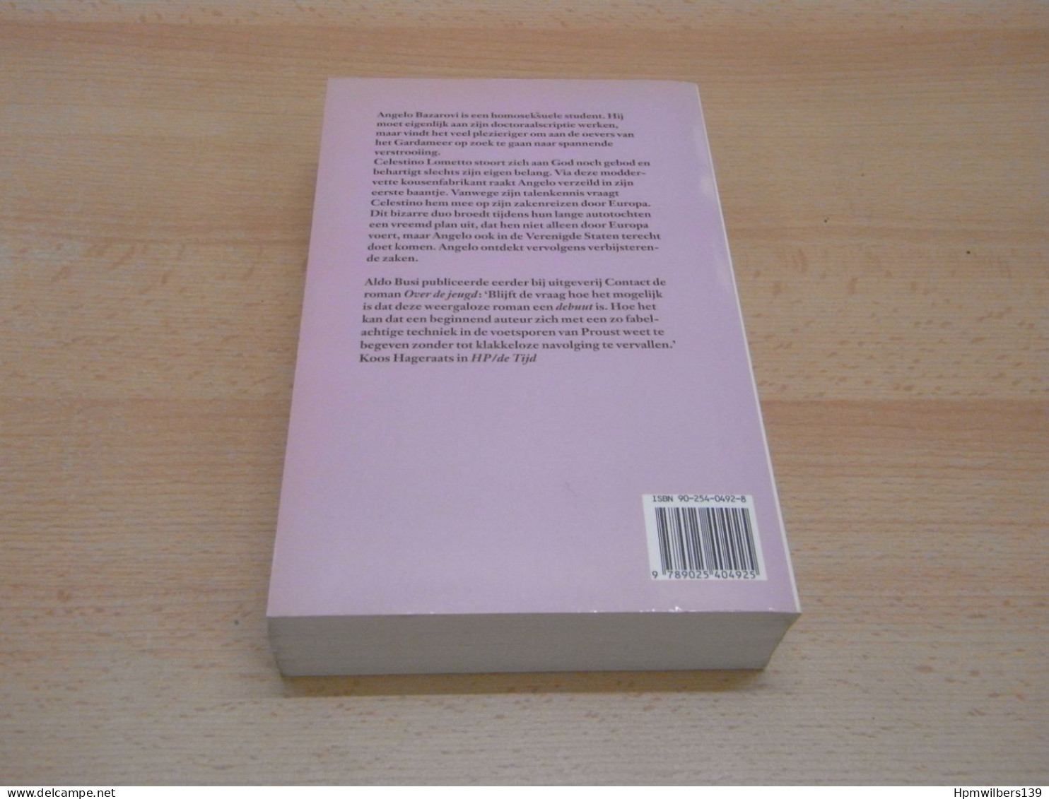 Boek + Handtekening : Aldo Busi 1992 (s609) - Autographe / Signature - Schrijvers