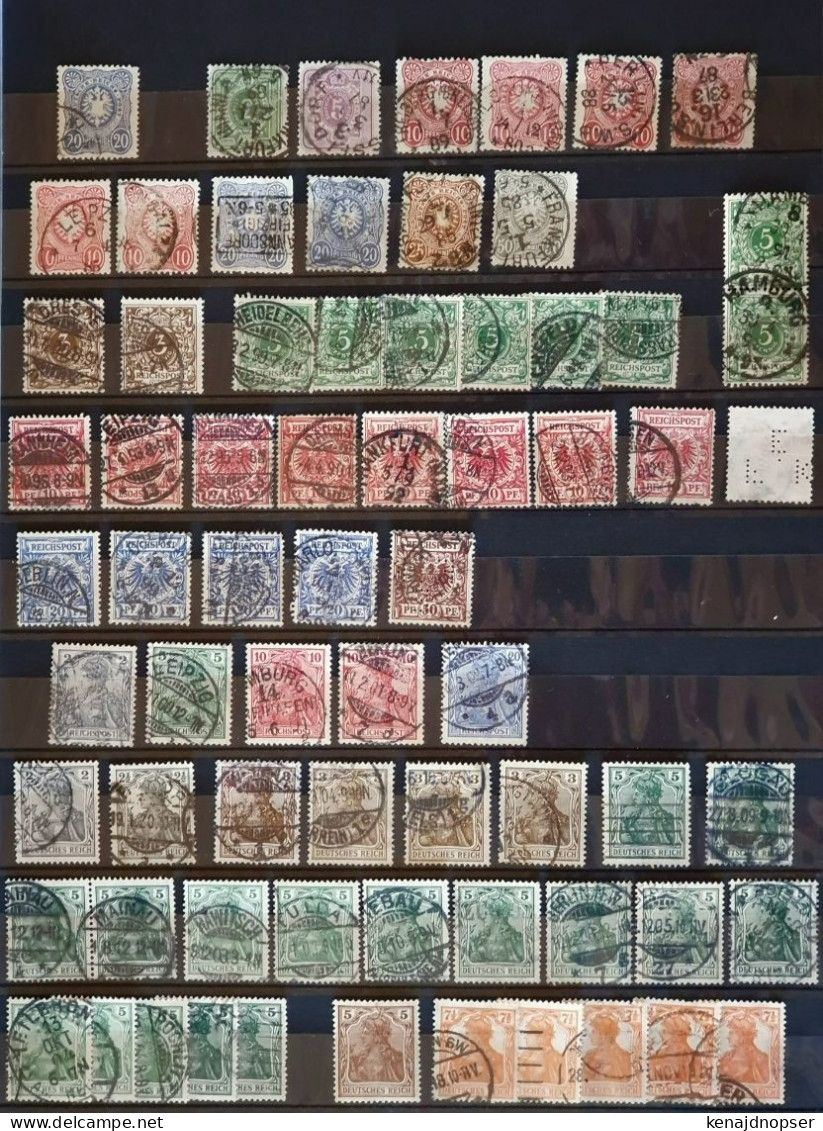 Vielfältige Sammlung Altdeutschland und BRD, plus hunderte Belege, FDCs und Maximumkarten! Zusätzlicher extra Bilderlink