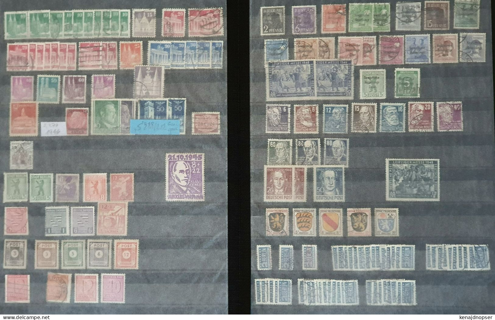 Vielfältige Sammlung Altdeutschland und BRD, plus hunderte Belege, FDCs und Maximumkarten! Zusätzlicher extra Bilderlink