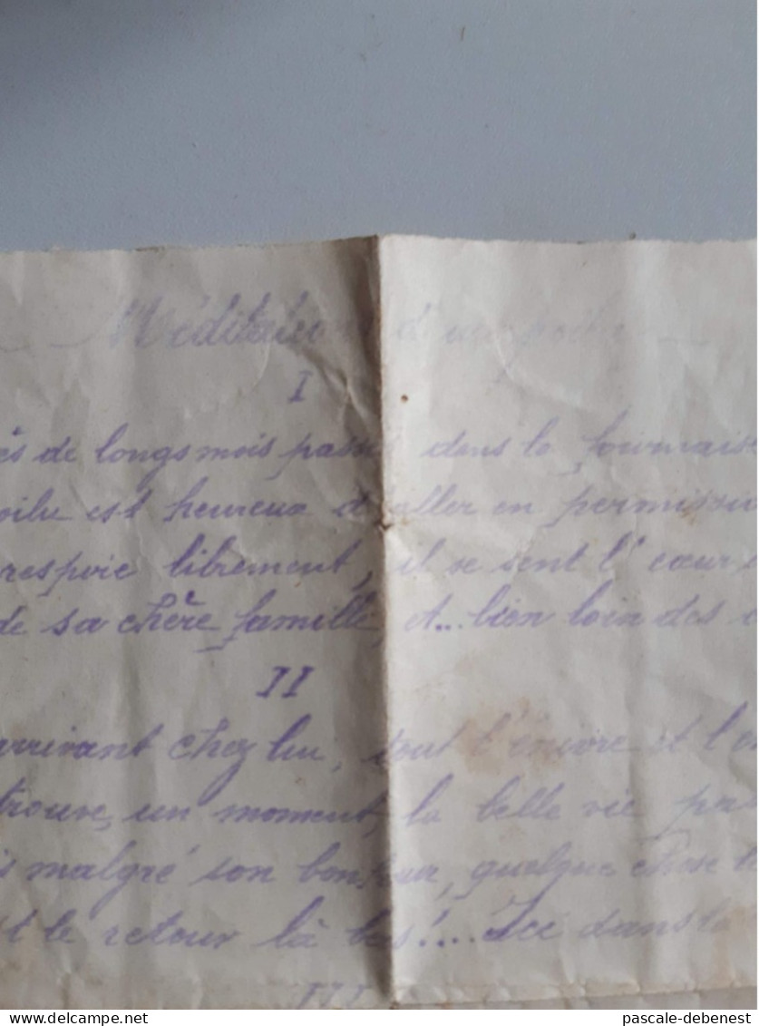 Ancienne carte de service géographique de l'armée
