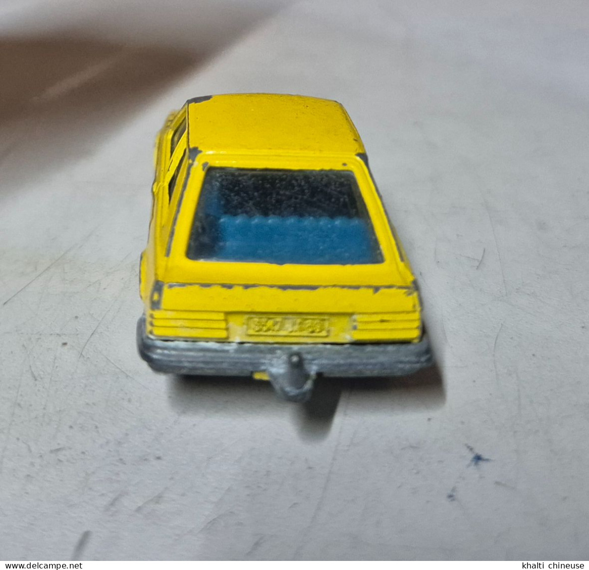 Voiture Miniature Norev Série Mini Jet Ford Escort Jaune Banania - Andere & Zonder Classificatie