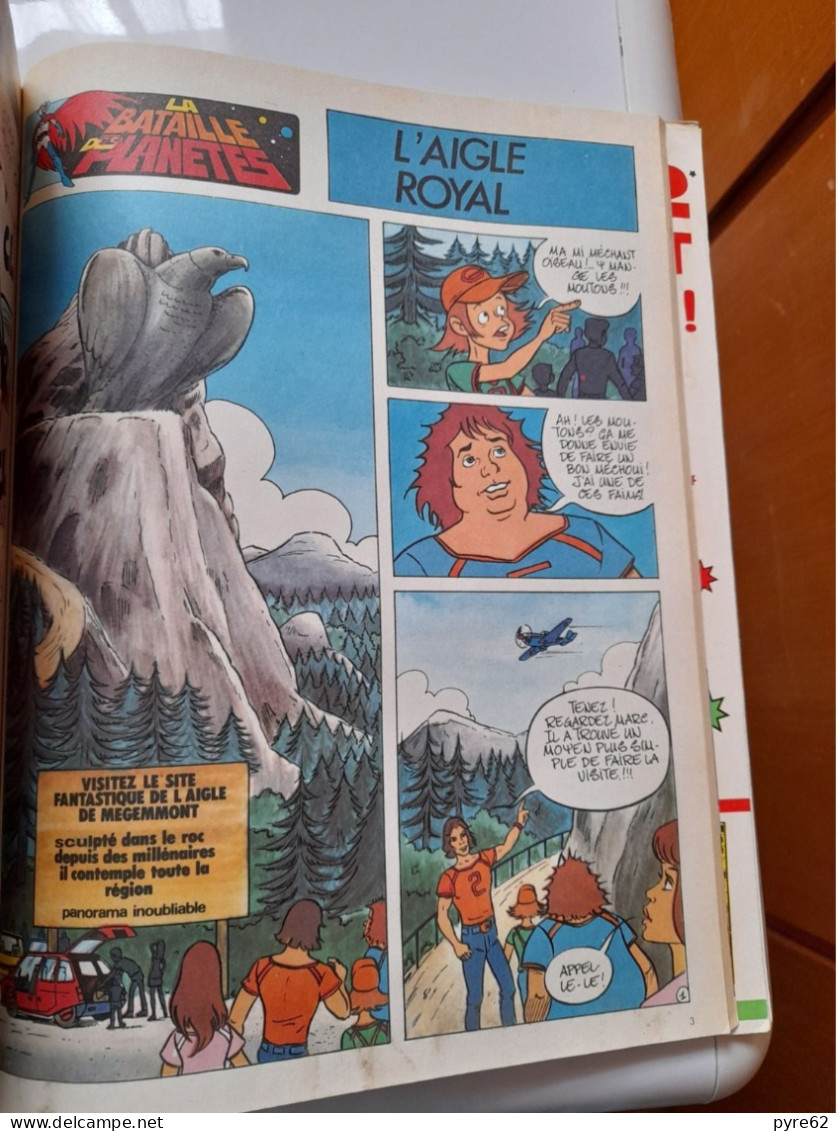 BD " La bataille des planètes " 1979, Recueil n° 3, 3 numéros , 45 pages