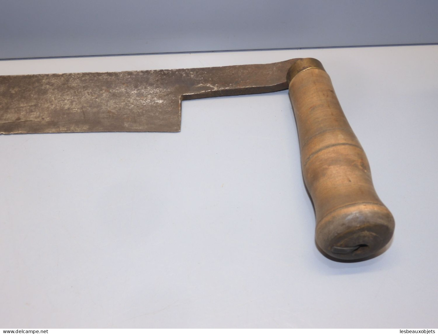 -OUTIL ANCIEN PLANE ACIER Sans Marque POIGNEES BOIS COLLECTION OUTIL ANCIEN   E - Outils Anciens