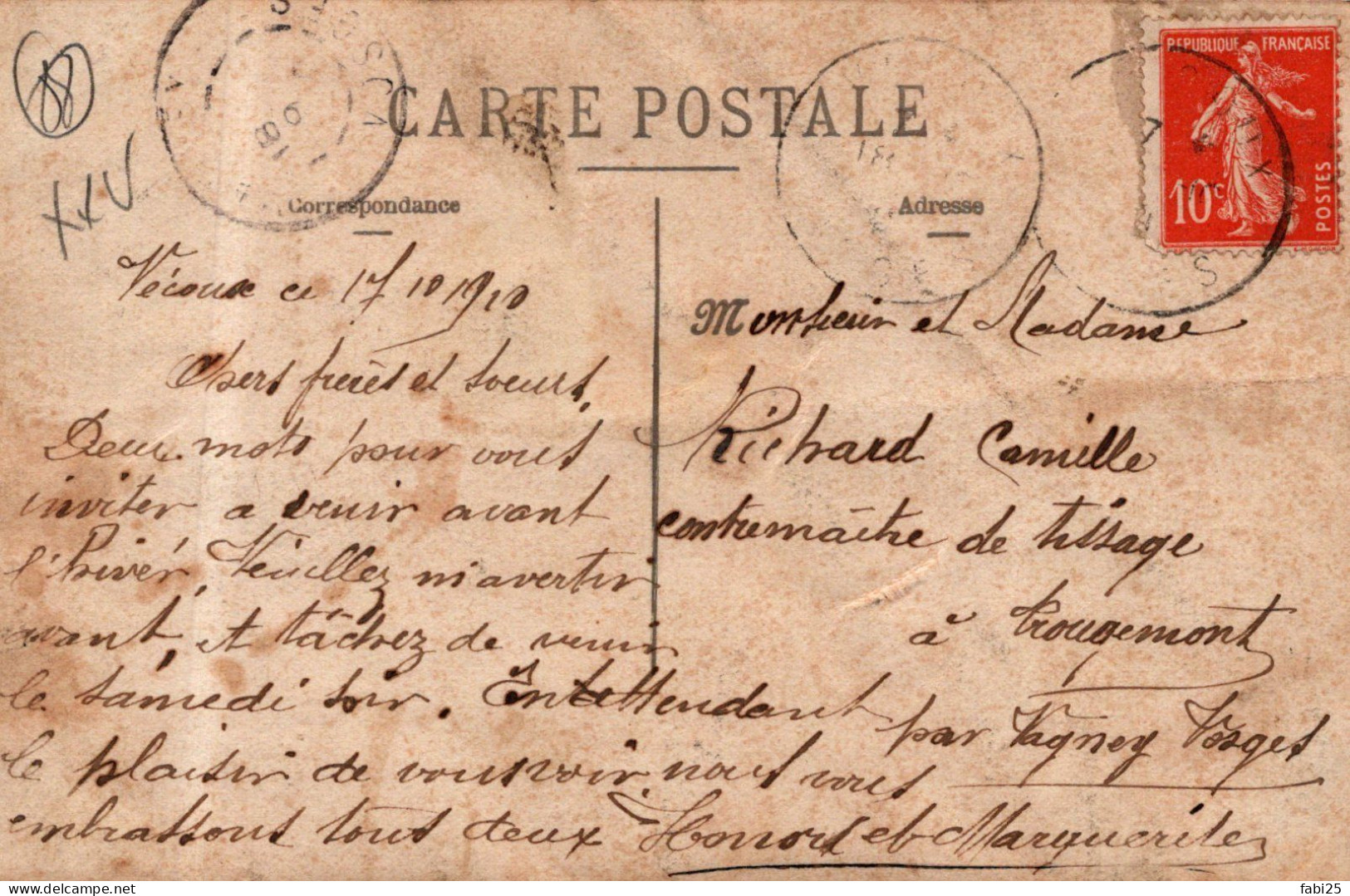 VECOUX CARTE PHOTO - Sonstige & Ohne Zuordnung