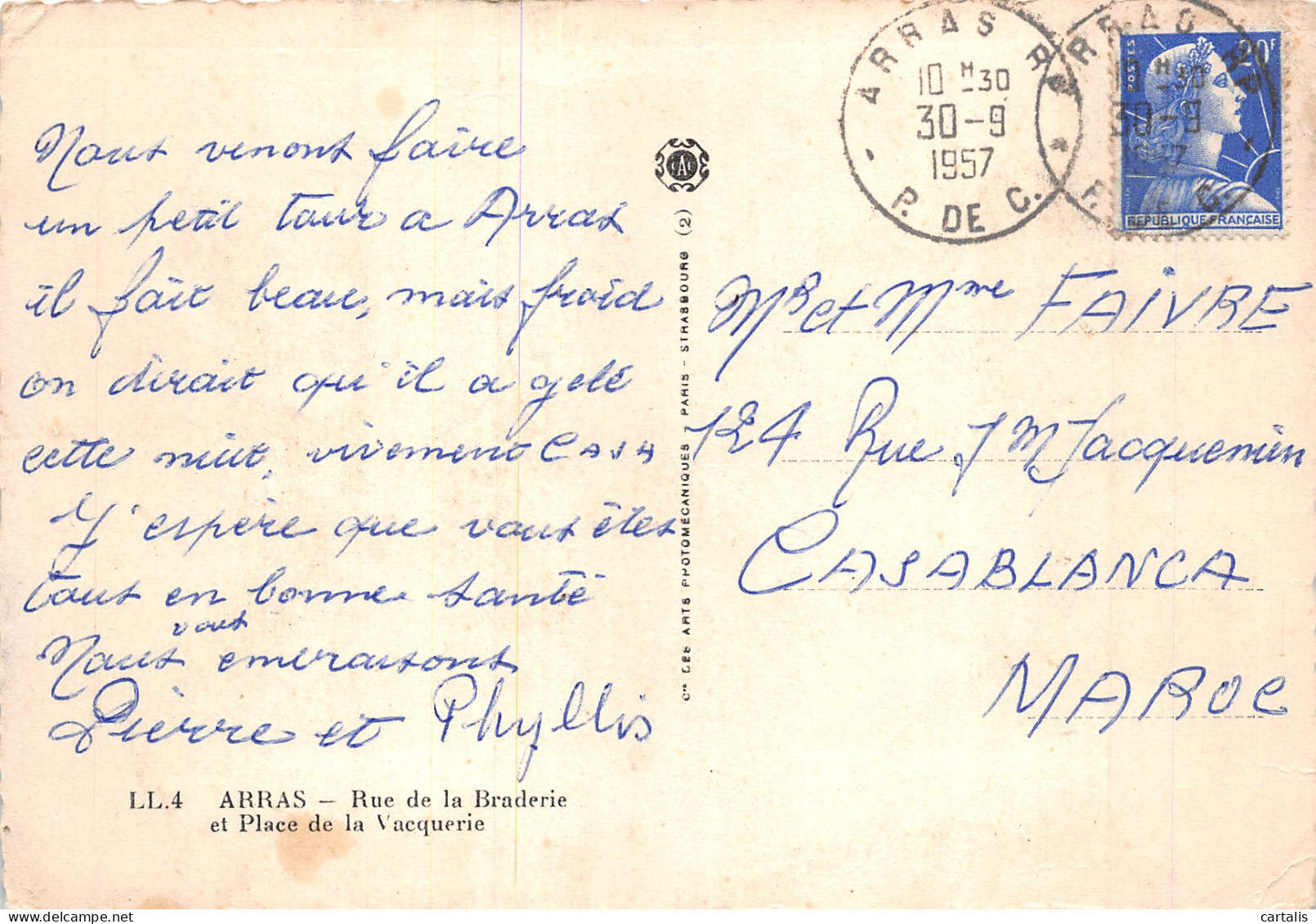 62-ARRAS-N°4218-D/0093 - Arras