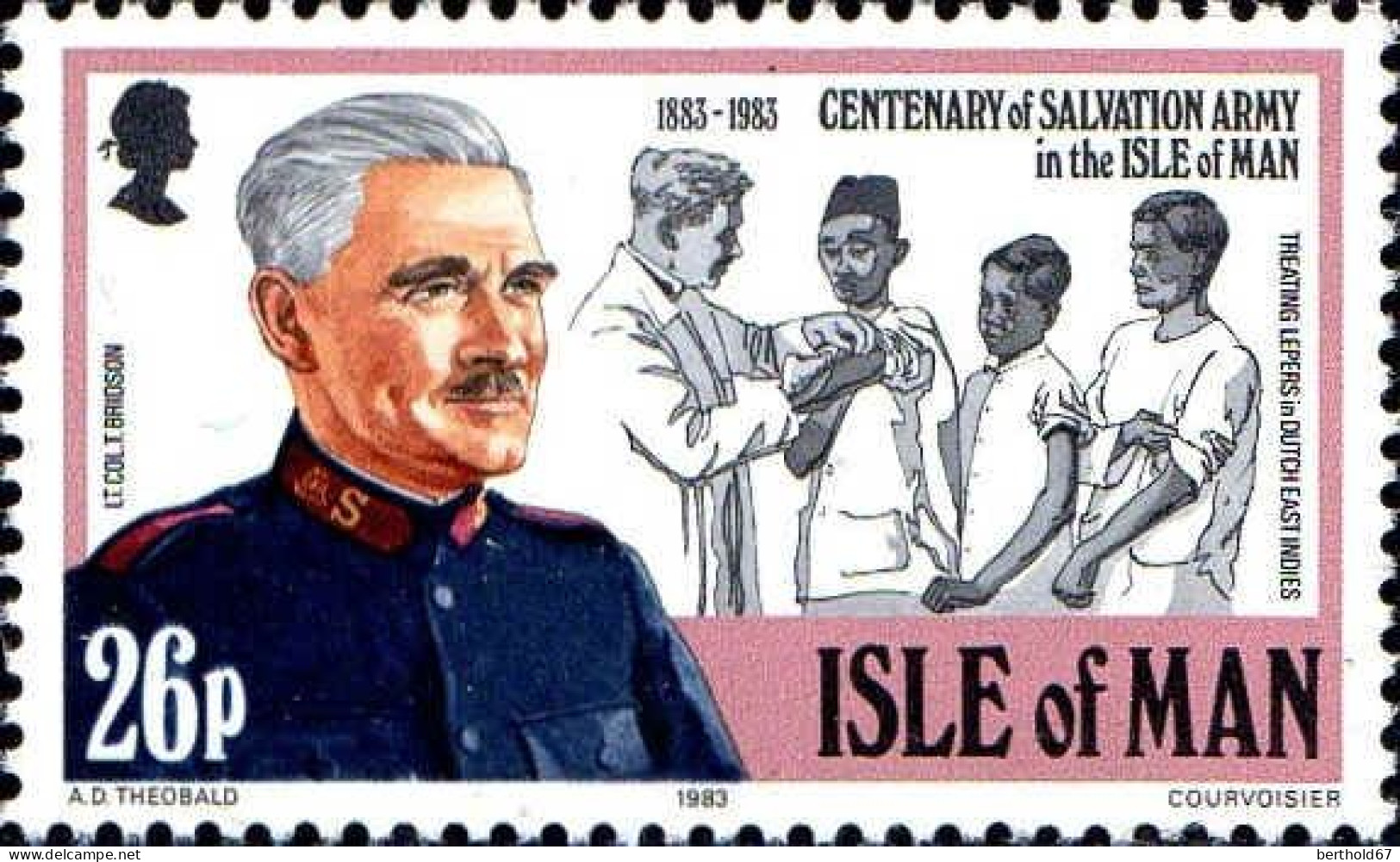Man Poste N** Yv:215/218 Centenaire De L'Armée Du Salut - Isle Of Man