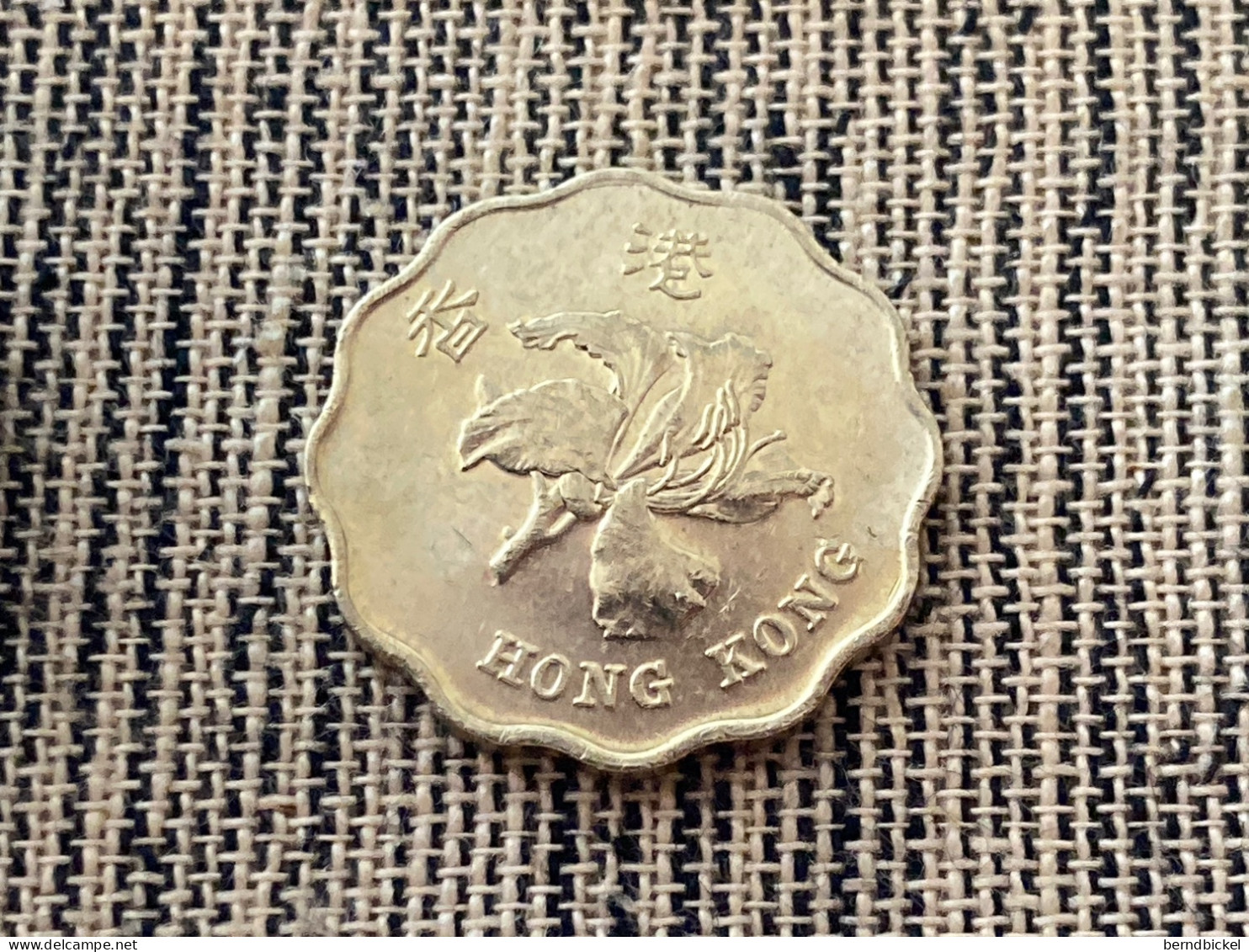 Münze Münzen Umlaufmünze Hongkong 20 Cents 1998 - Hong Kong