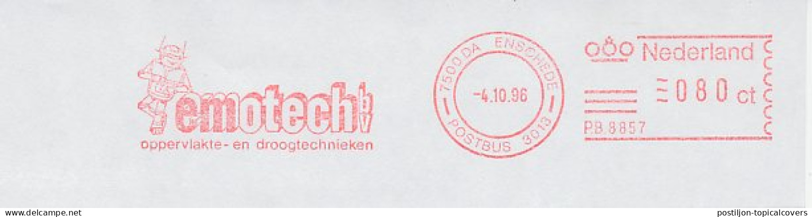 Meter Cut Netherlands 1996 Robot - Non Classés
