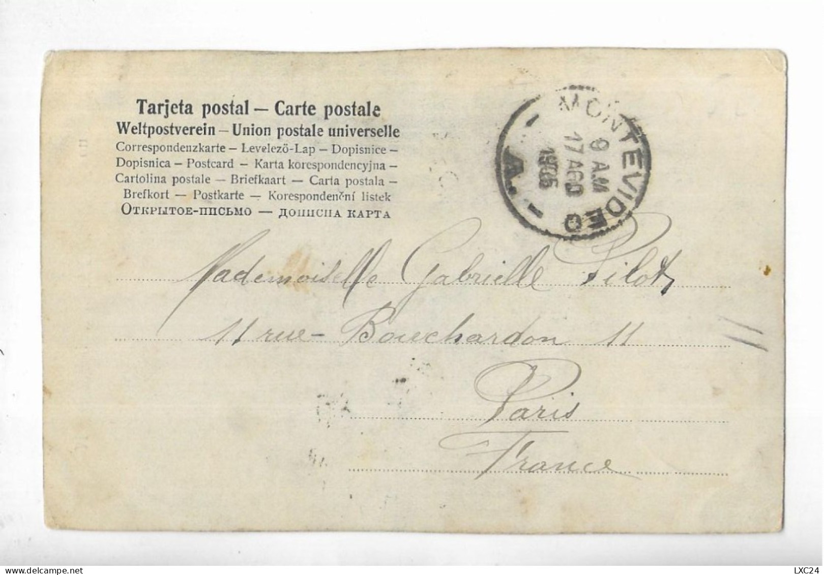 MONTEVIDEO. PALACIO HEBERT JACKSON. - Uruguay