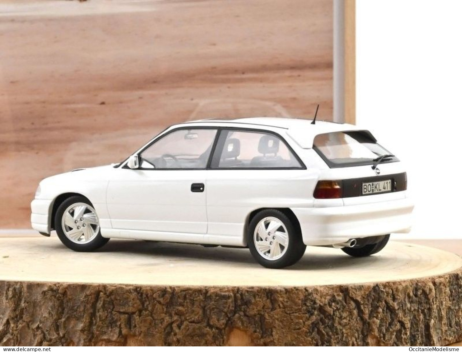 Norev - OPEL ASTRA GSi 1991 Blanc Réf. 183673 Neuf NBO 1/18 - Norev