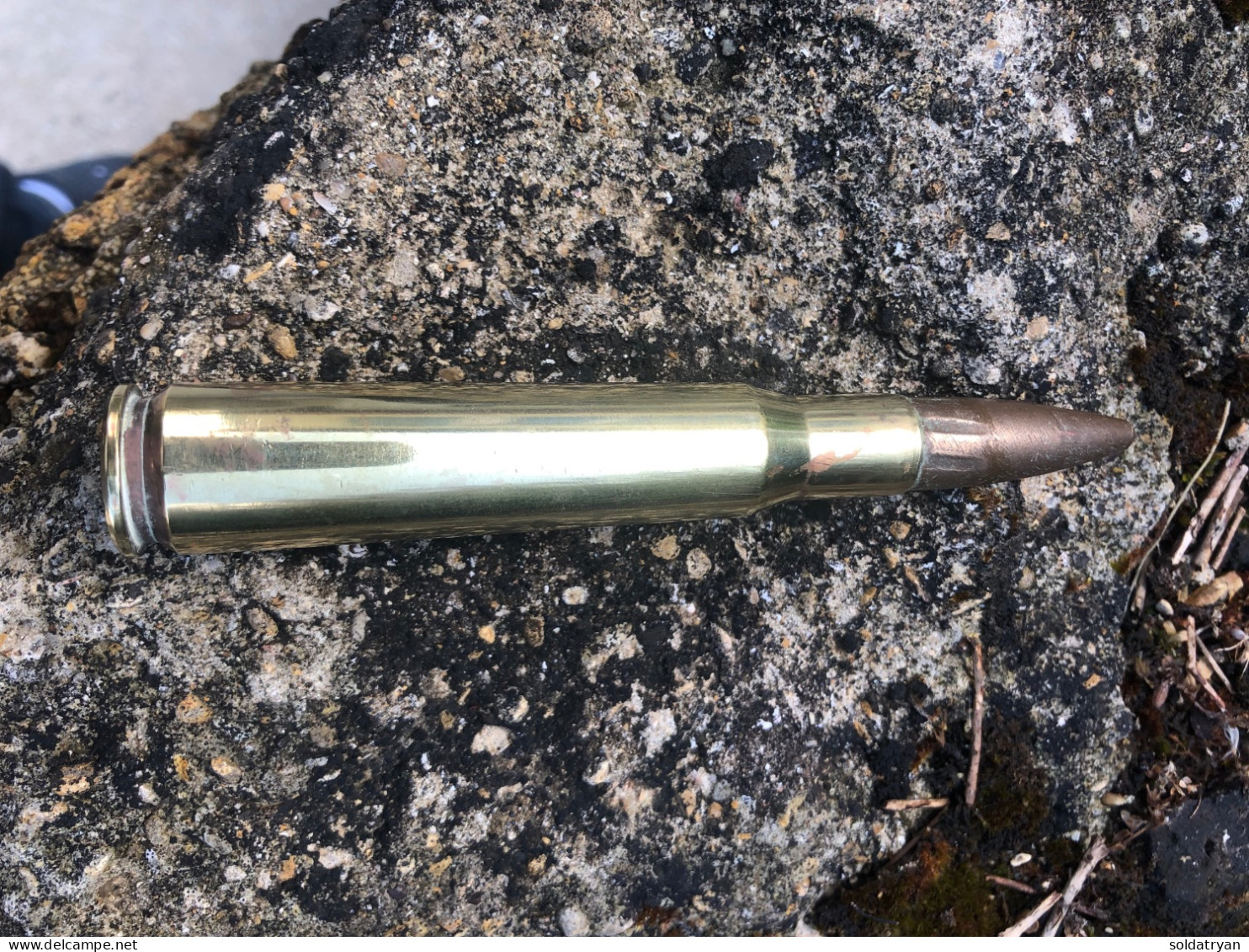 12,7X99 CAL 50 BMG US WW2 1944 NEUTRALISÉE D M 4