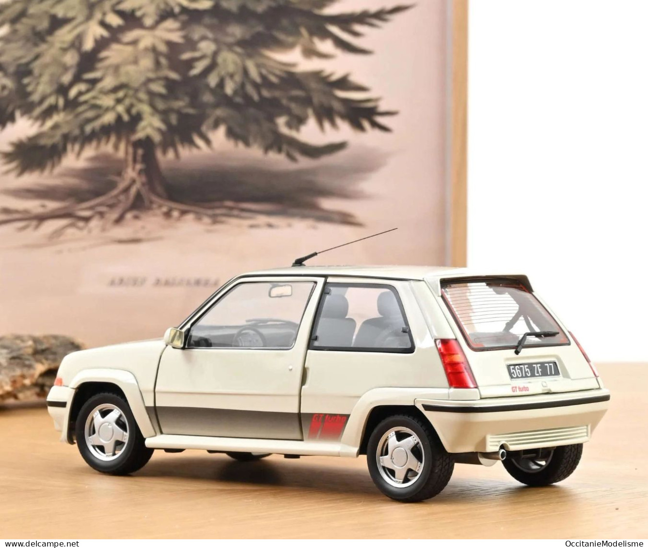 Norev - RENAULT 5 GT TURBO Phase 2 1989 Blanc Réf. 185206 Neuf NBO 1/18 - Norev