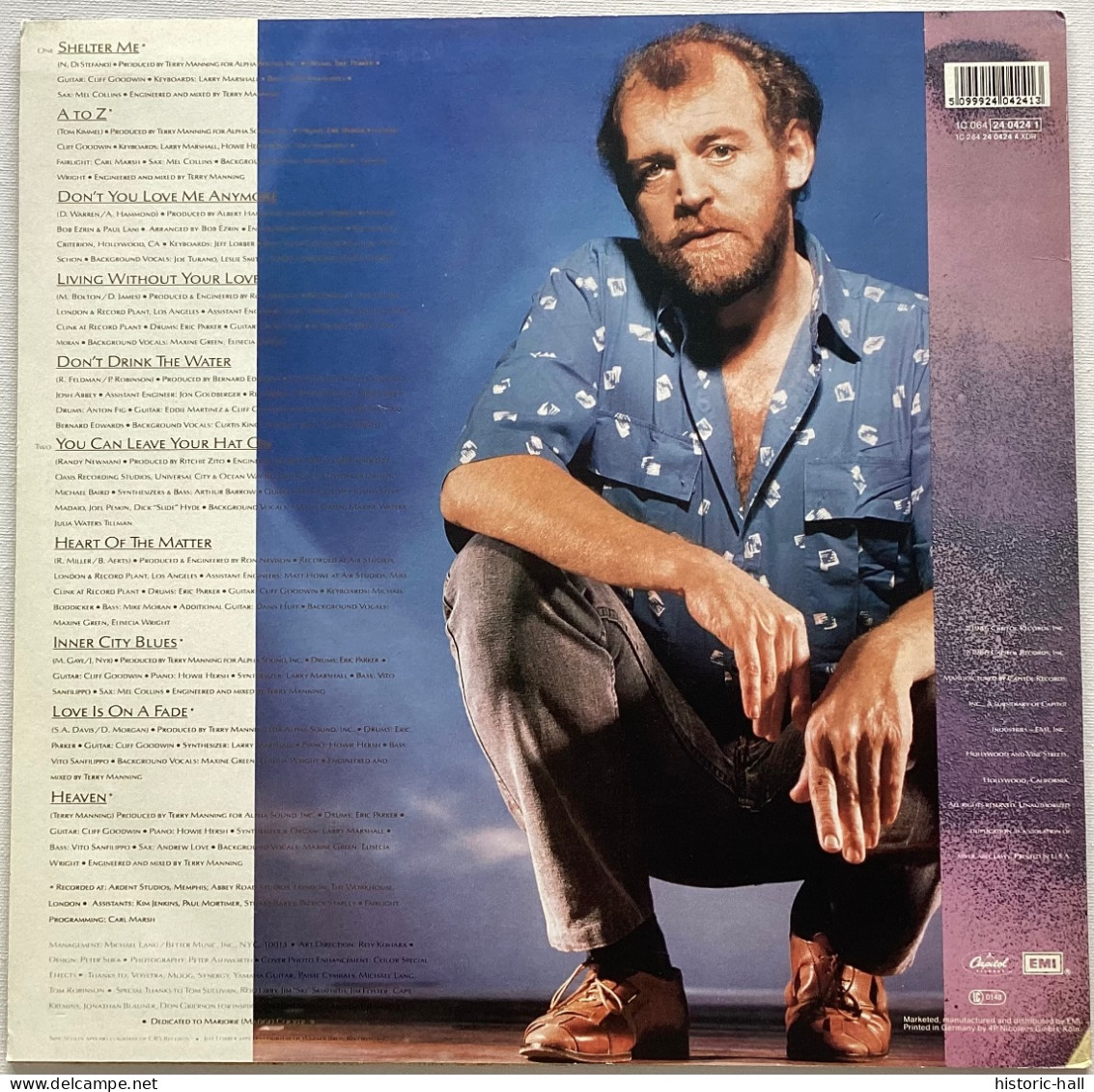 JOE COCKER - Cocker - LP - 1986 - German Press - Rock