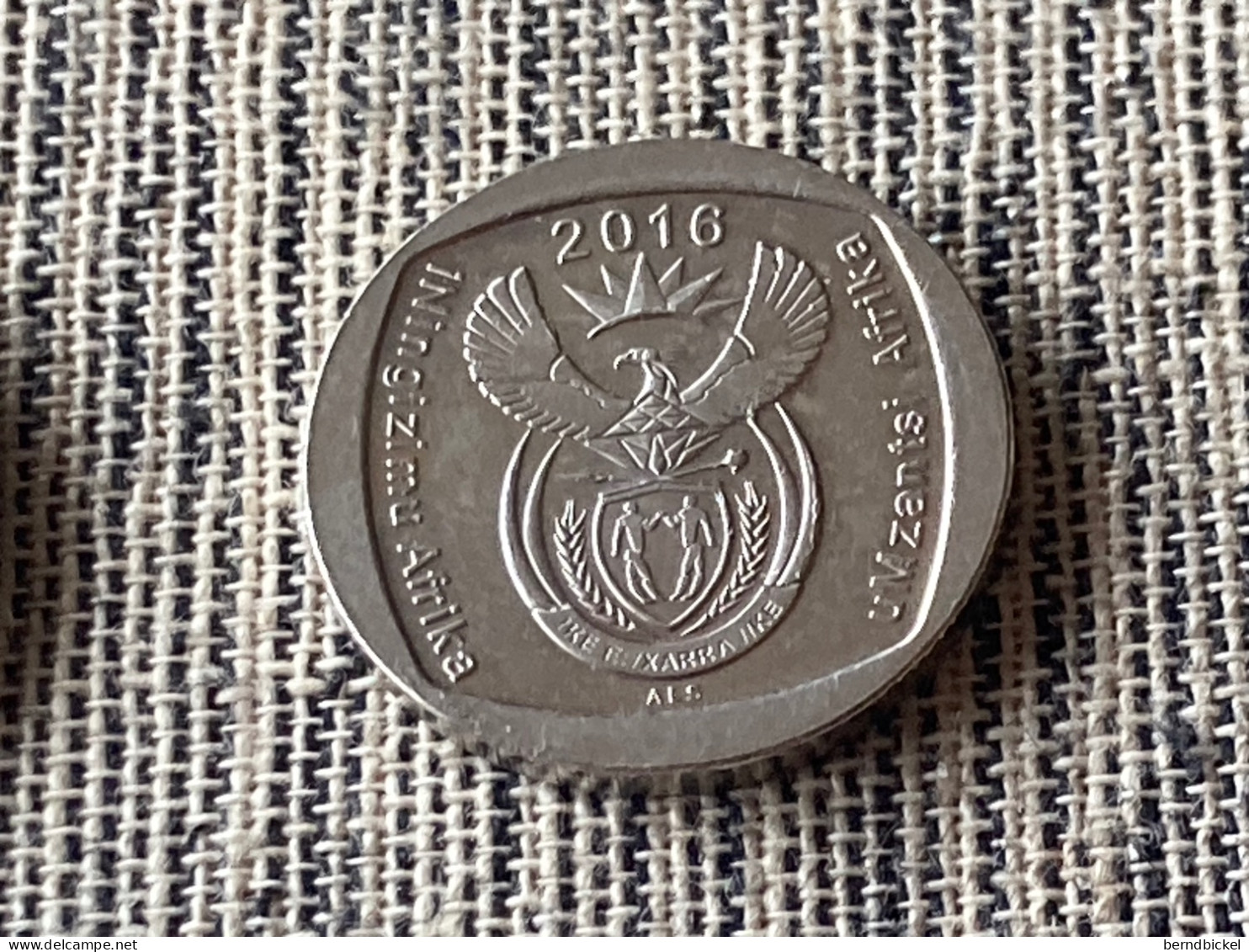 Münze Münzen Umlaufmünze Südafrika 1 Rand 2016 - Zuid-Afrika