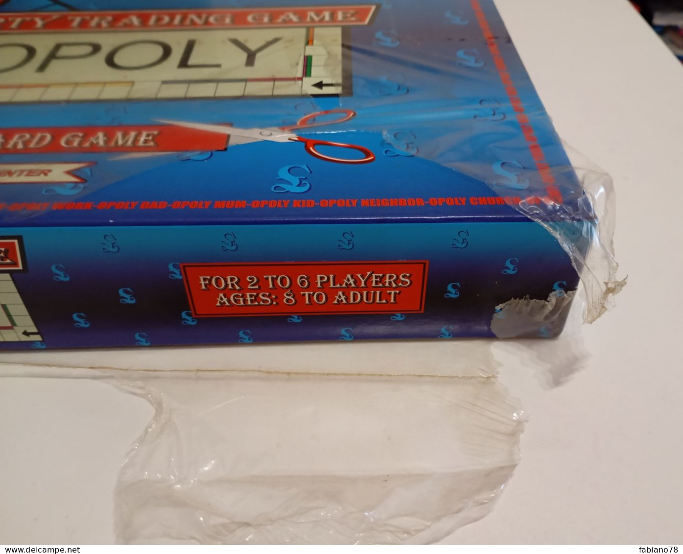 JUEGO DE MESA MAKE YOUR OWN OPOLY,THE ONE OF A KIND PROPERTY TRADING GAME,VINTAGE DE 1998,NUEVO,2-6 JUGADORES,+8 AÑOS