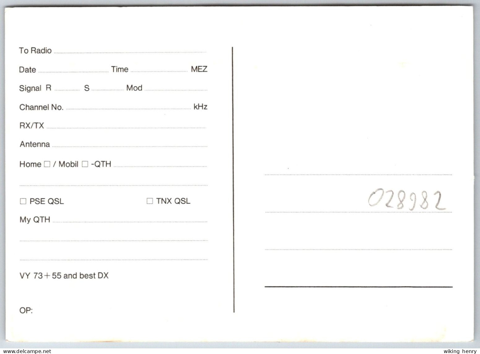 QSL Karte - Bramsche - Eskimo QSL Club Of West Germany ECG - CB-Funk