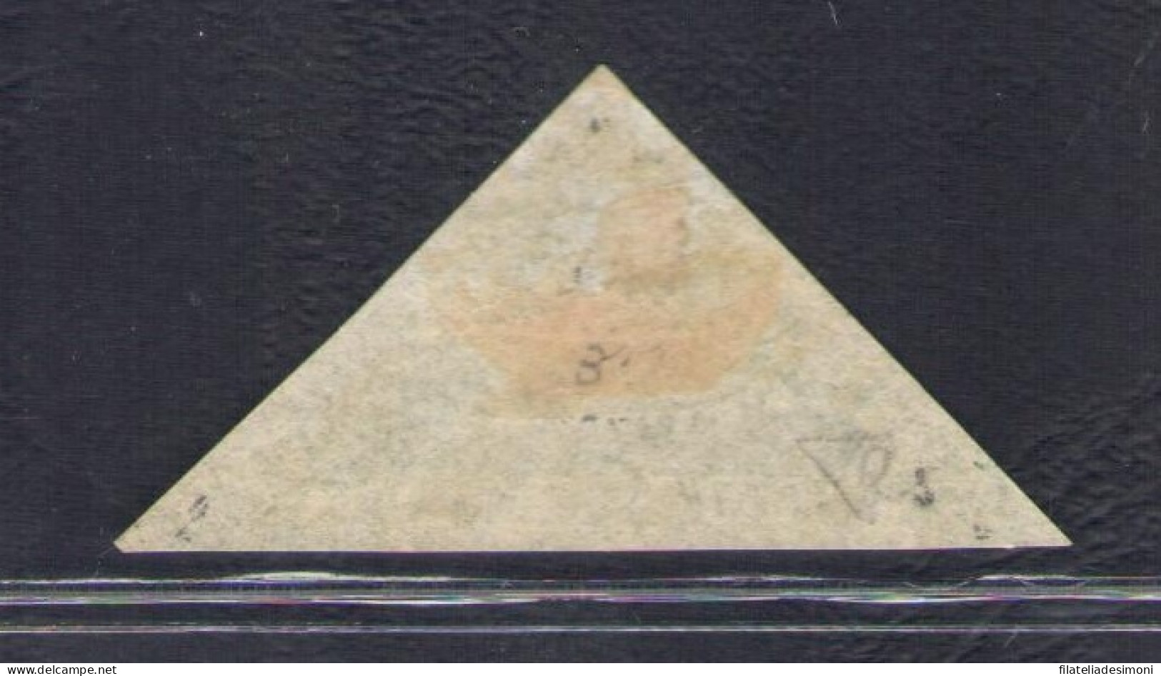 1857-64 TERRANOVA SG 3 3 Pence Verde Giallastro - MH* - Other & Unclassified