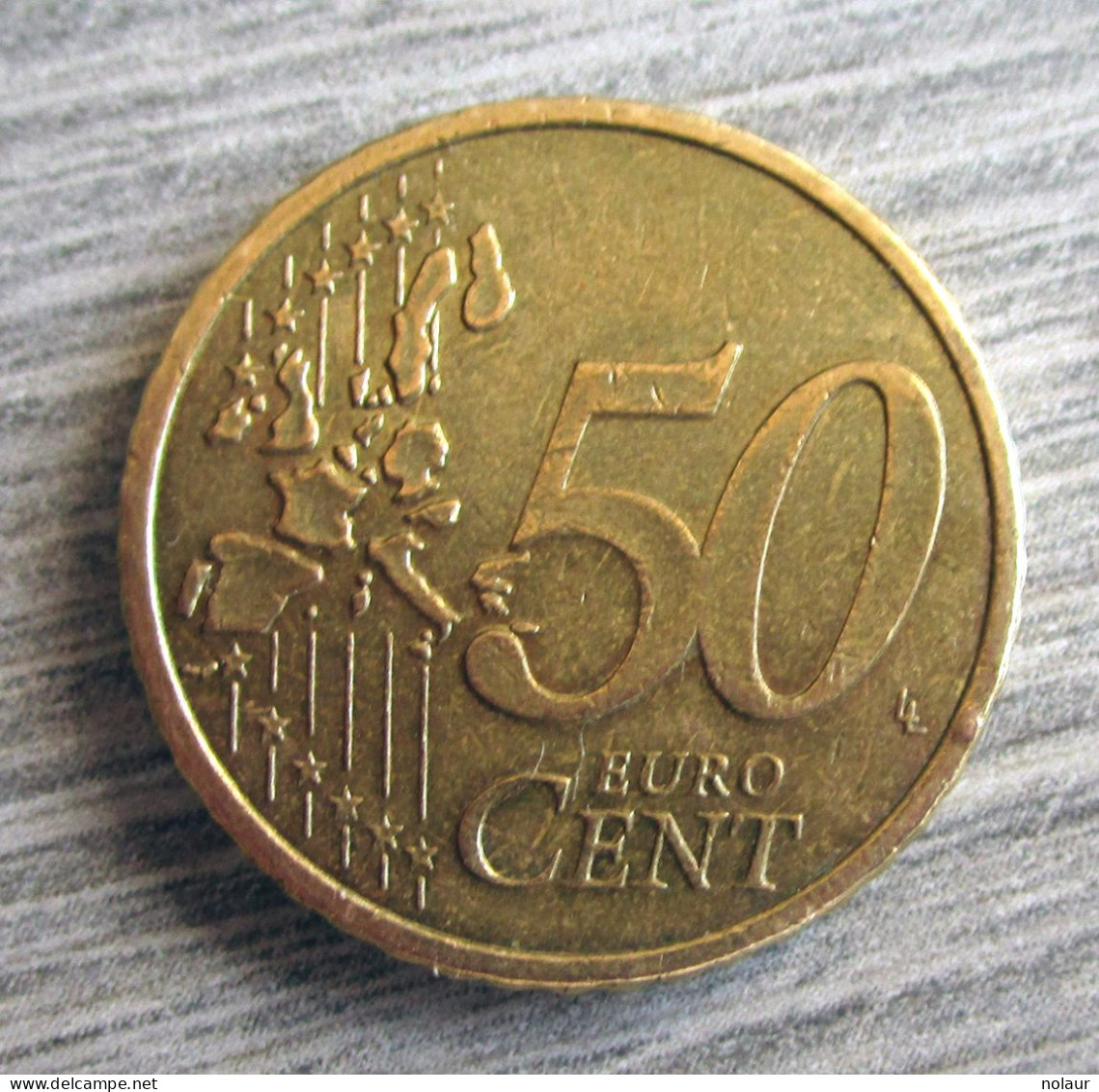 Pièce 50 Centimes  Autriche - 1ere Carte - 2002 - Austria