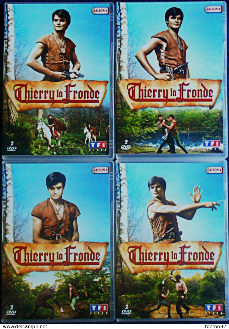 THIERRRY LA FRONDE - Intégrale - Saisons 1 à 4 - 8 DVD - 54 épisodes . - Action, Adventure