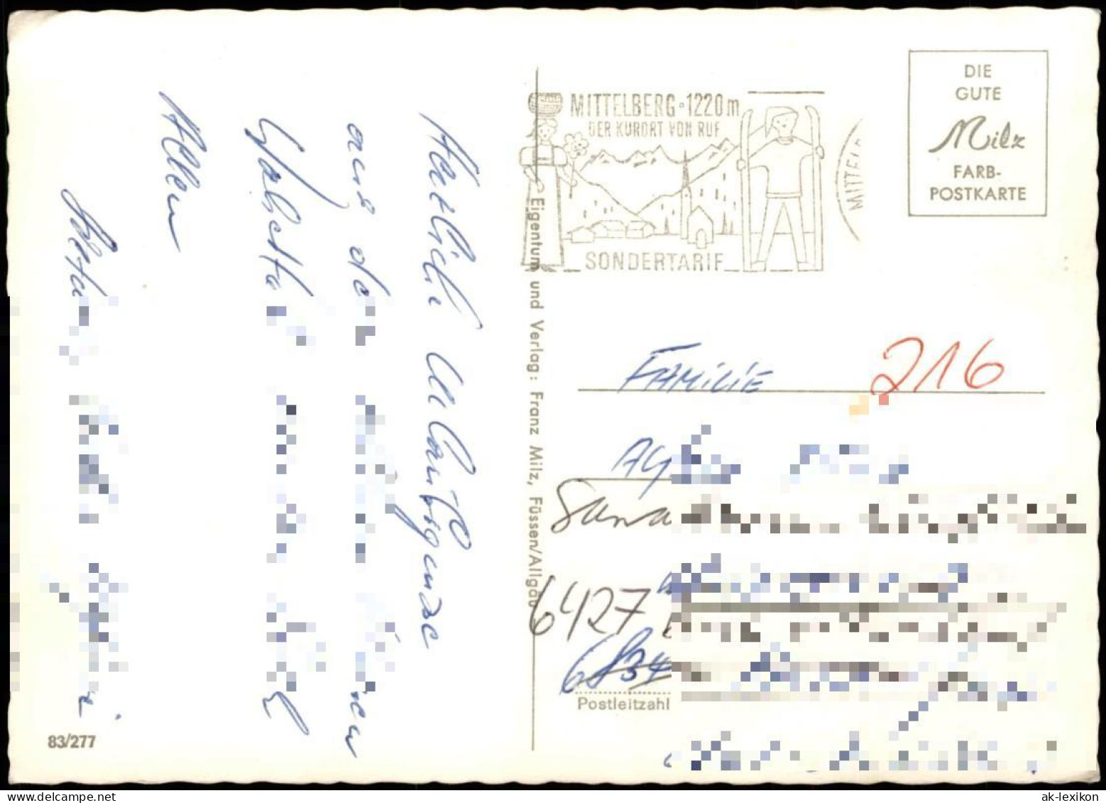 Österreich MB Kleines Walsertal Div. Orte Riezlern Hirschegg Mittelberg 1980 - Autres & Non Classés