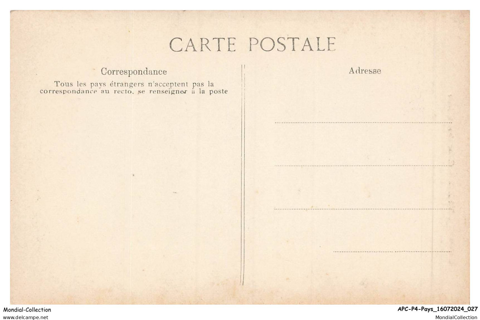 APCP4-0207-COMORE - GRANDE COMORE - Kabar Dans La Foret - Komoren