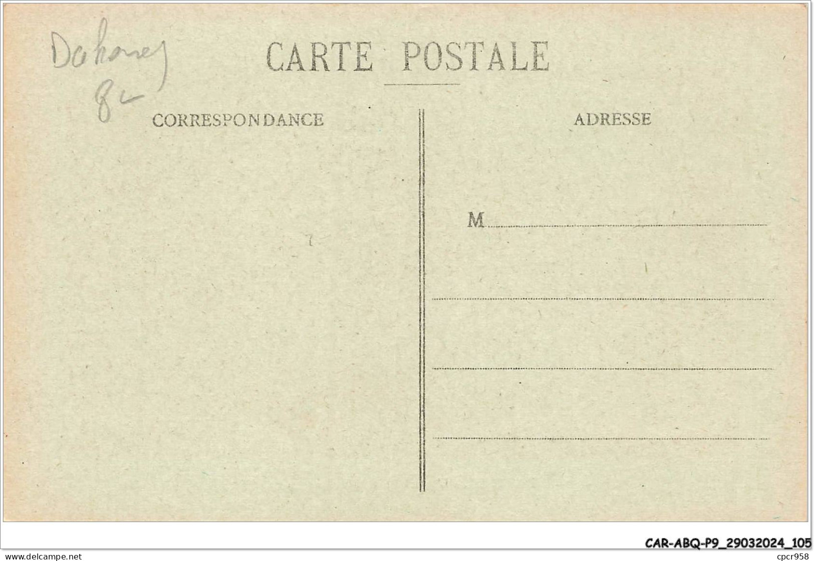 CAR-ABQP9-0683-DAHOMEY - DAHOMEY - L'artillerie à Porto Novo - Dahomey