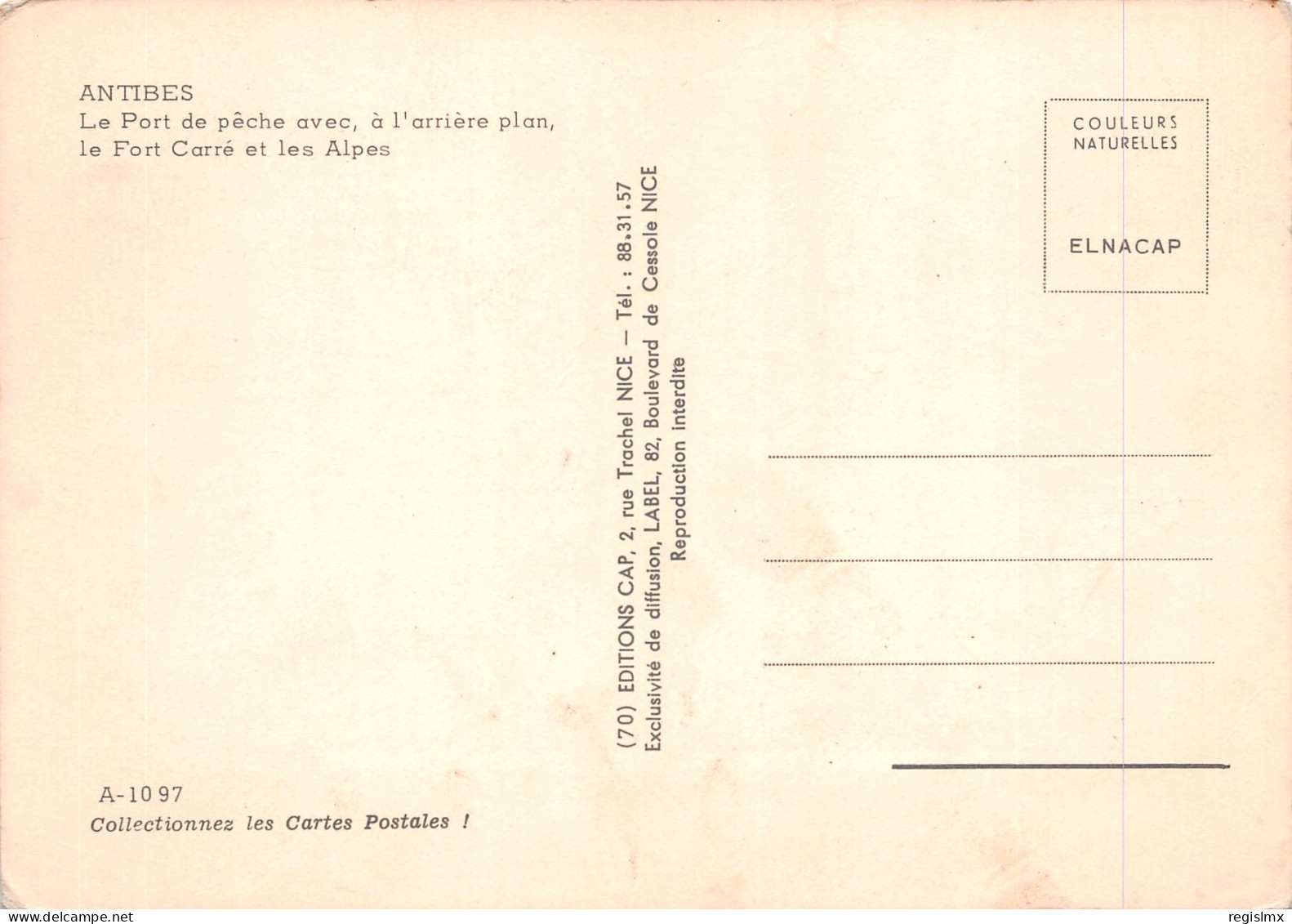 06-ANTIBES-N°2795-B/0167 - Other & Unclassified