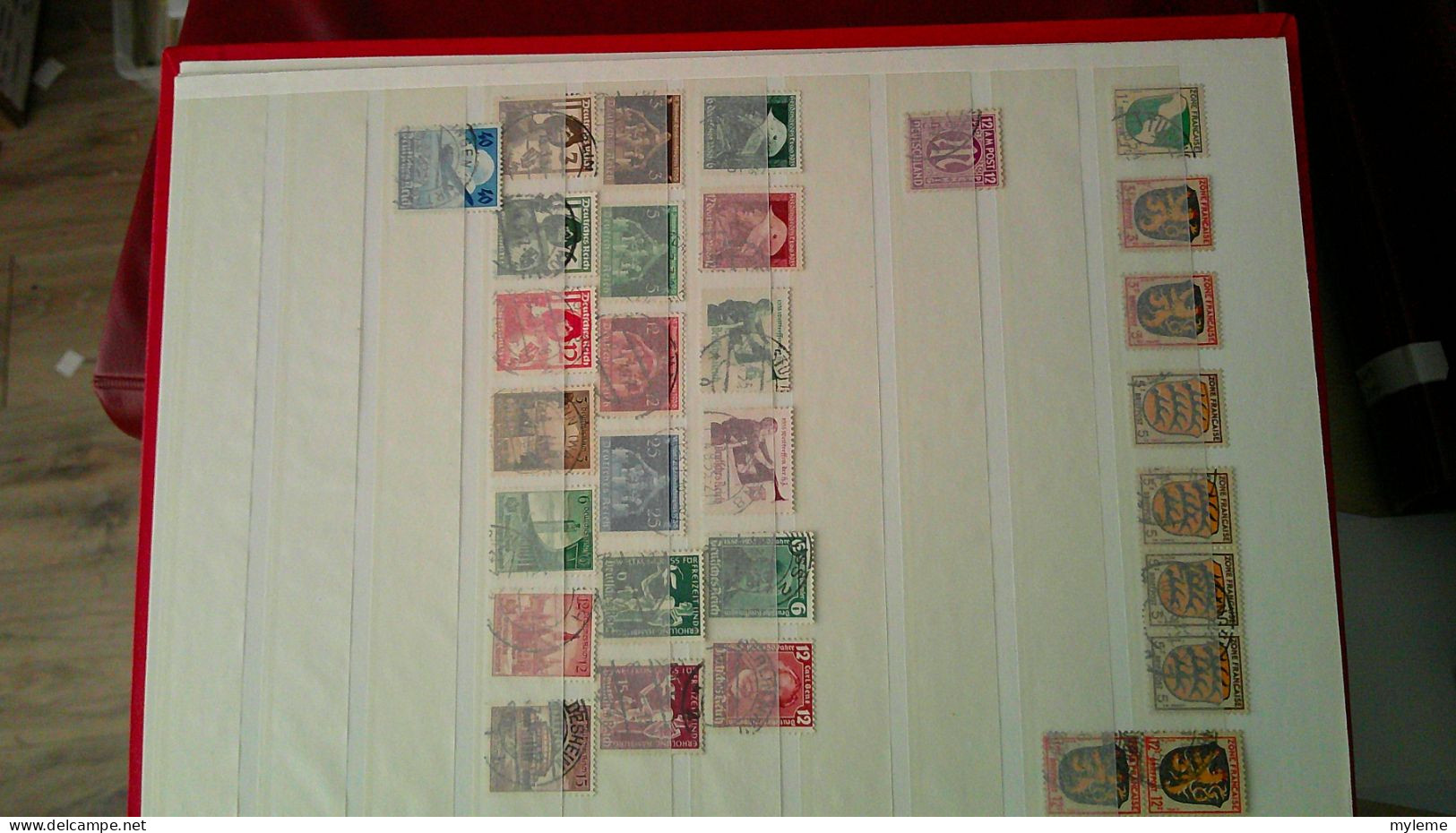 BS367  Bel ensemble de timbres de divers pays dont plaquette de France avec N° 116 ** signé . A saisir !!!