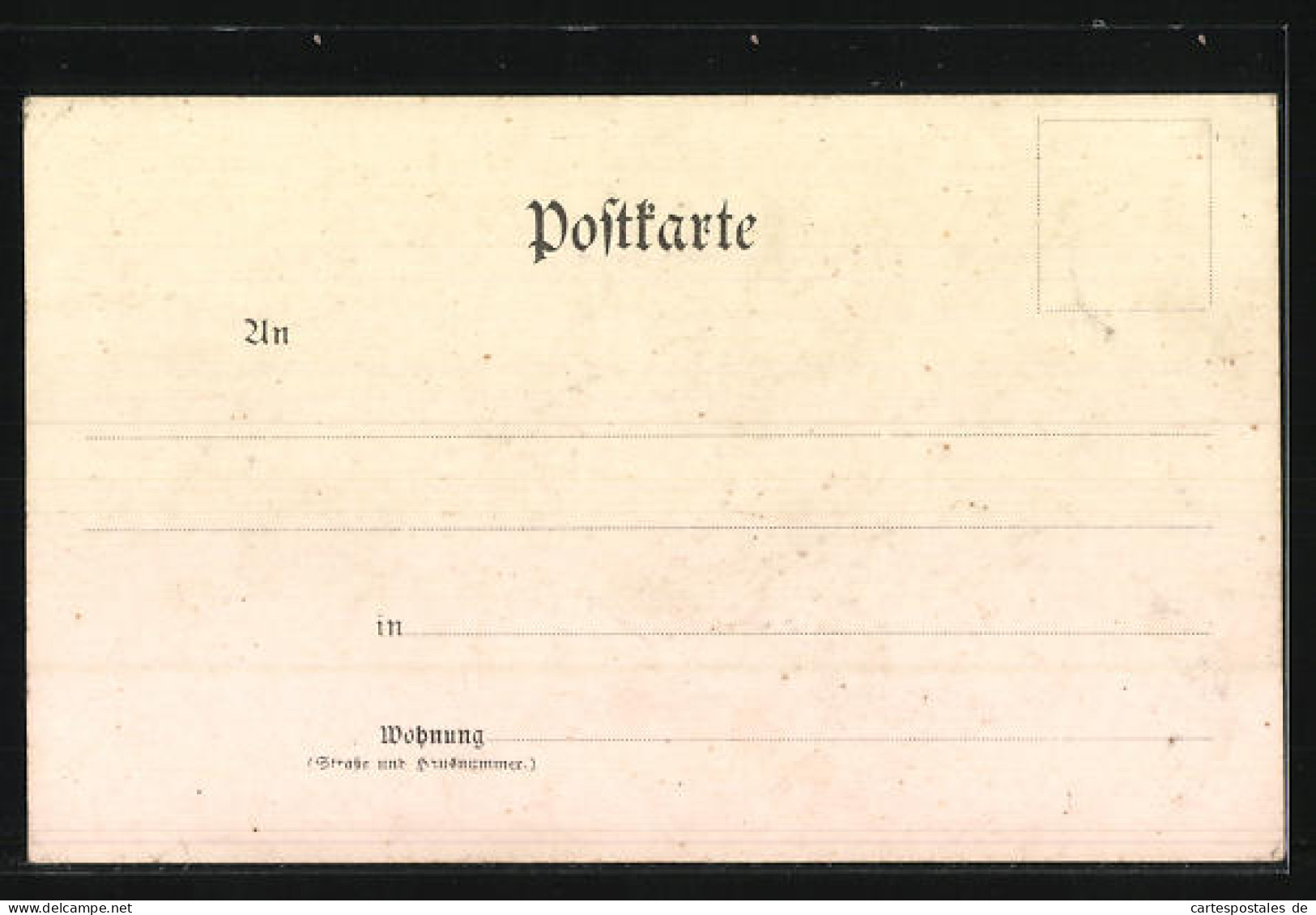 Lithographie Stuttgart, Teilansicht, Eberhards-Gruppe - Stuttgart