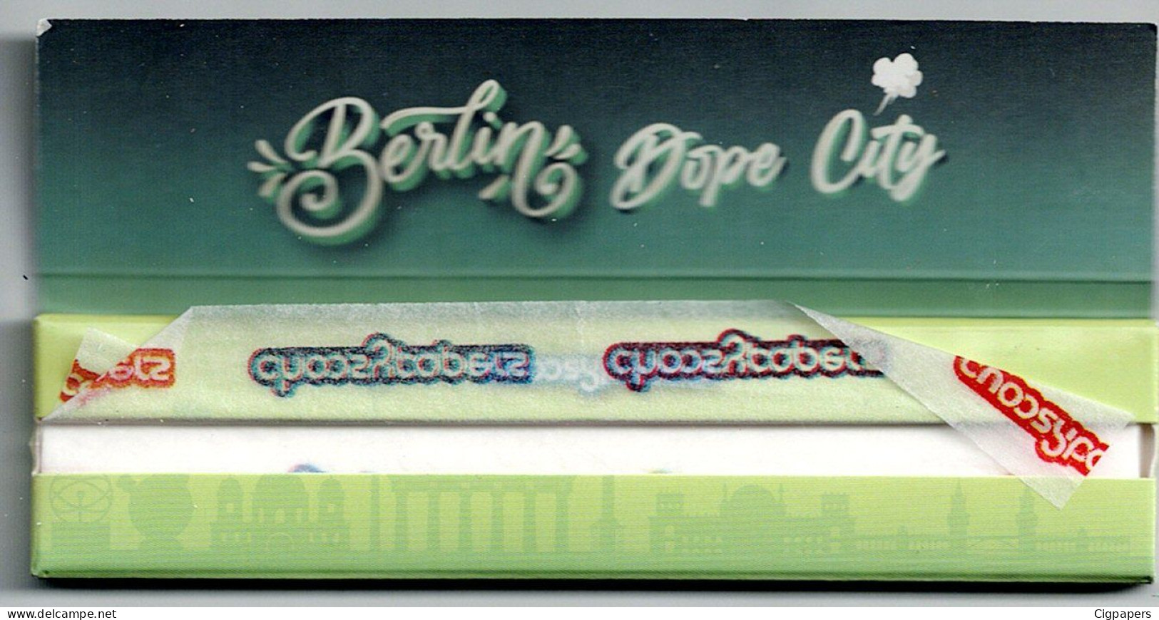 Berlin. - Cigarette Paper; Papier Cigarettes; Papier à Rouler Les Cigarettes - Sonstige & Ohne Zuordnung