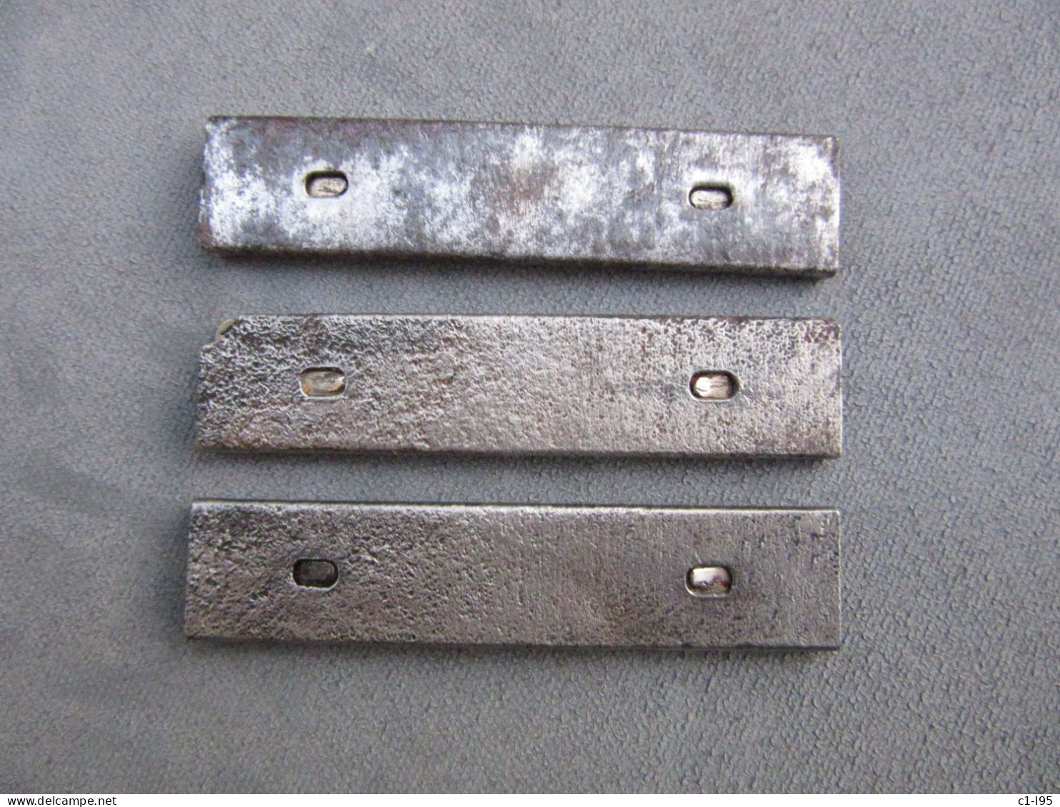 Lame Chargeur Pour Cartouche Longue De 7,65 Belge Lot De 3 - Decorative Weapons
