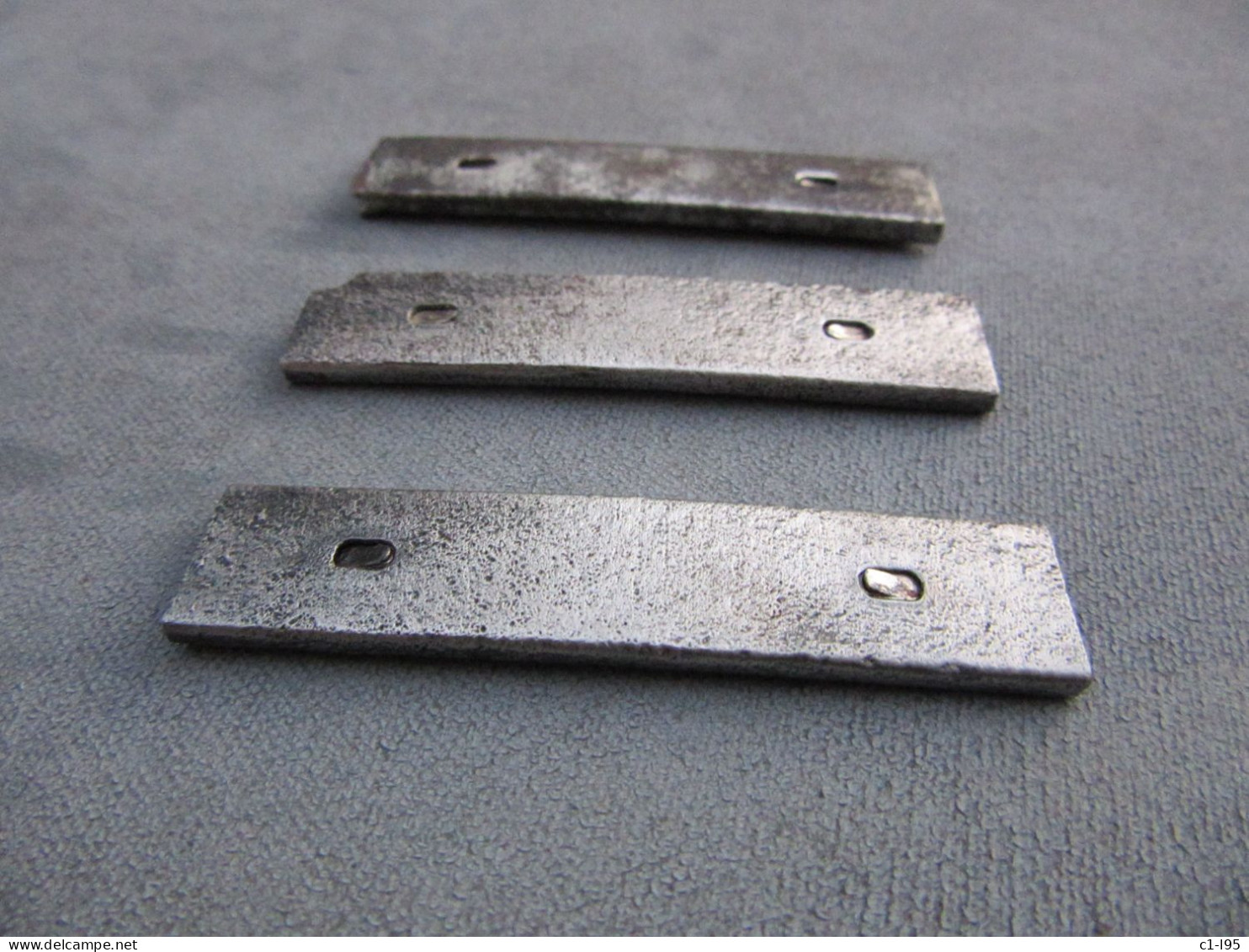 Lame Chargeur Pour Cartouche Longue De 7,65 Belge Lot De 3 - Decorative Weapons